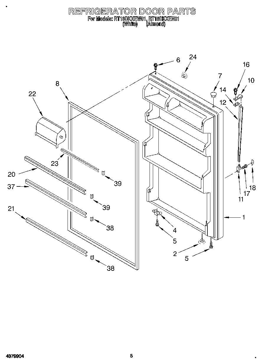 04 - REFRIGERATOR DOOR