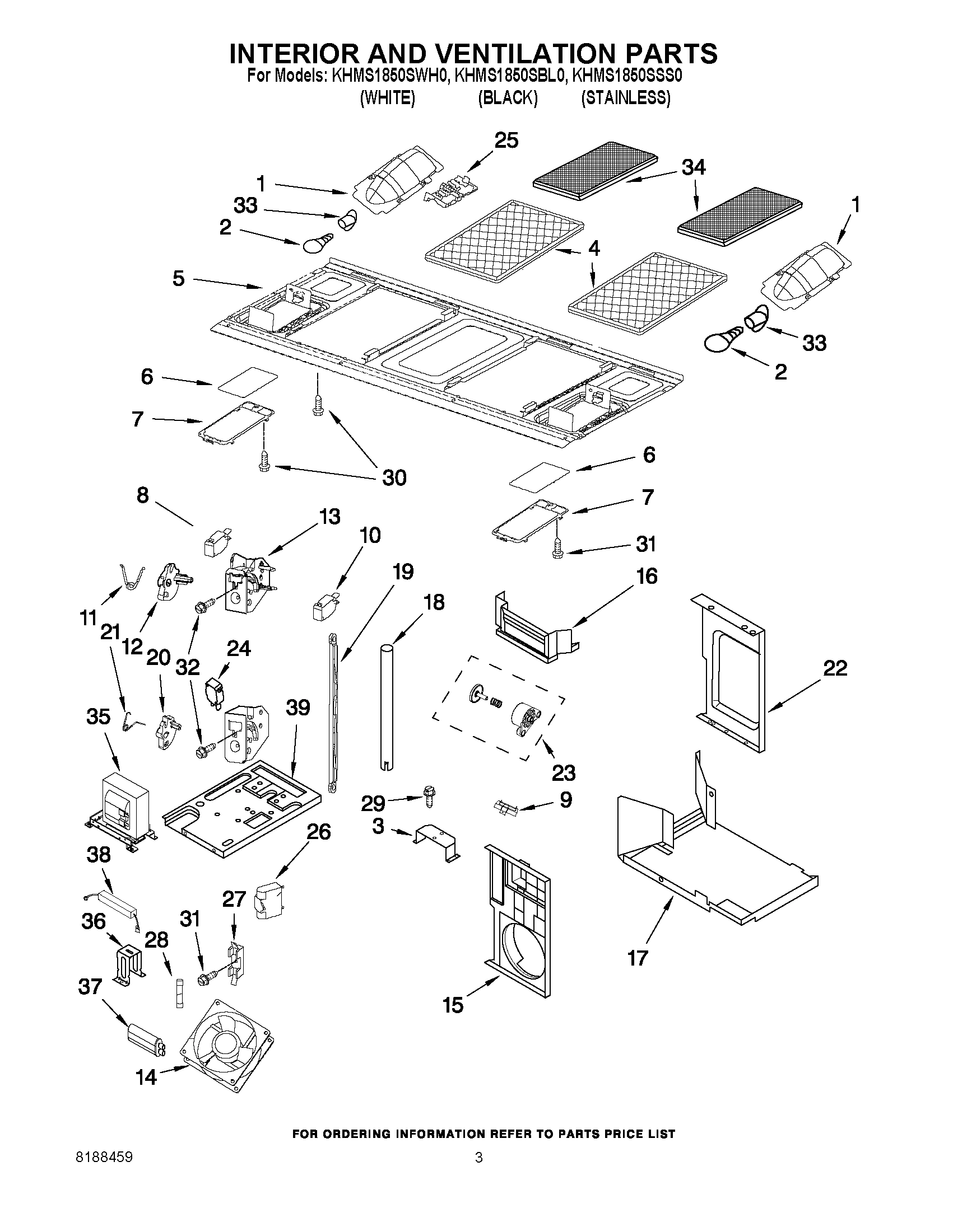 03 - INTERIOR AND VENTILATION PARTS