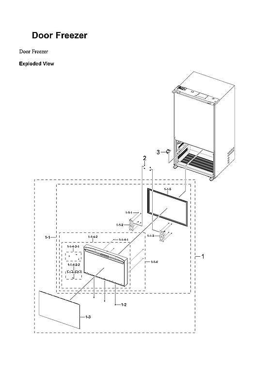 Freezer Door Parts