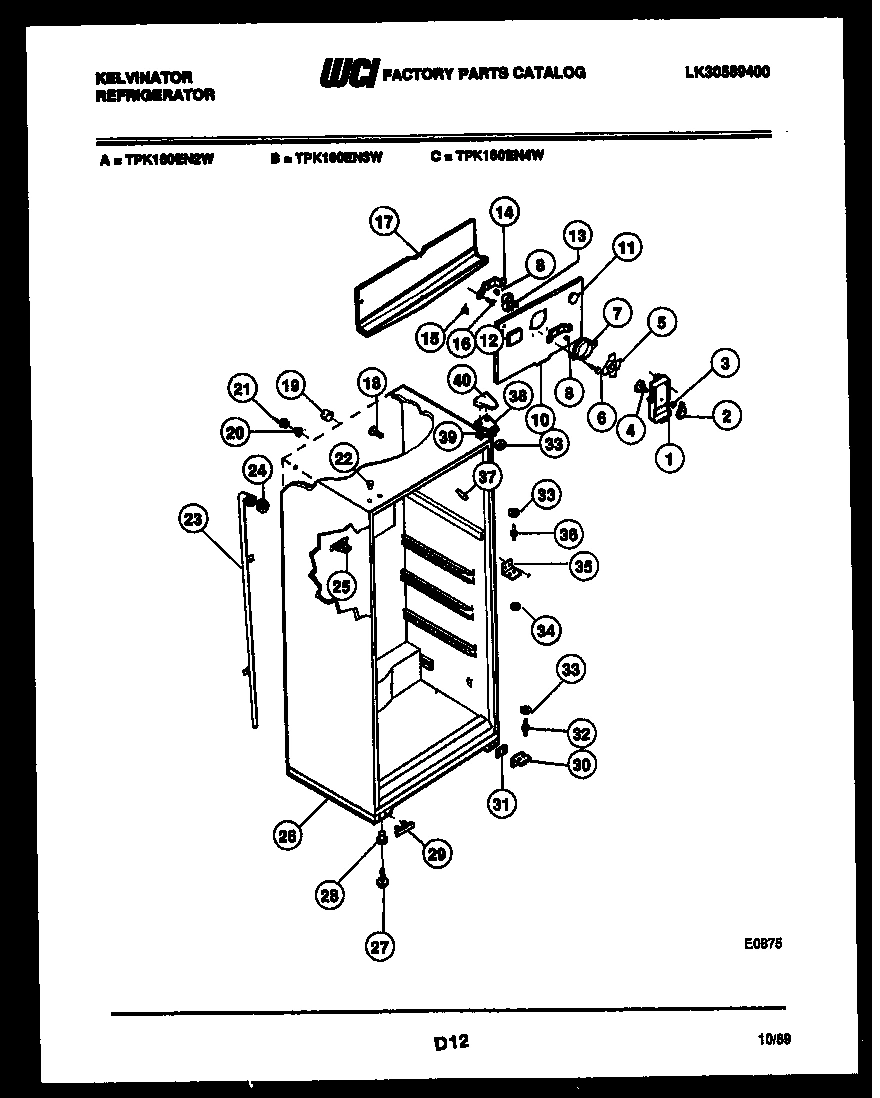03 - CABINET PARTS