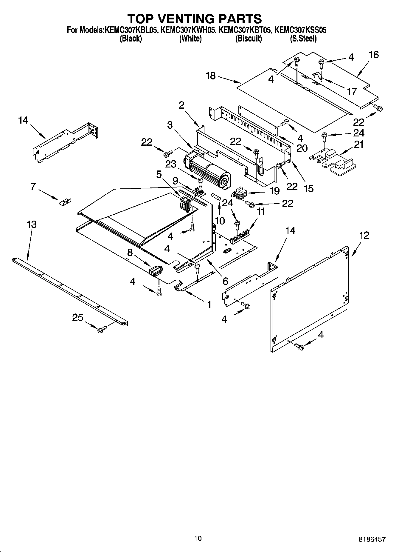 08 - TOP VENTING PARTS