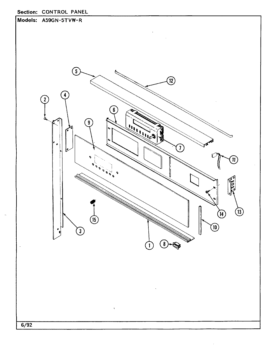 02 - CONTROL PANEL (A59GN-5TVW-R)