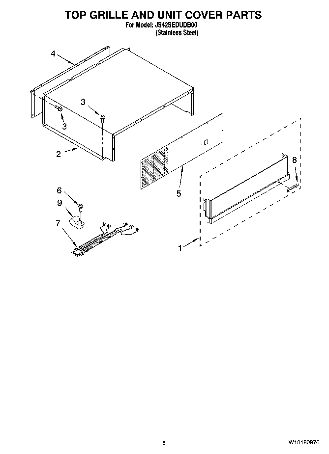 06 - TOP GRILLE AND UNIT COVER PARTS