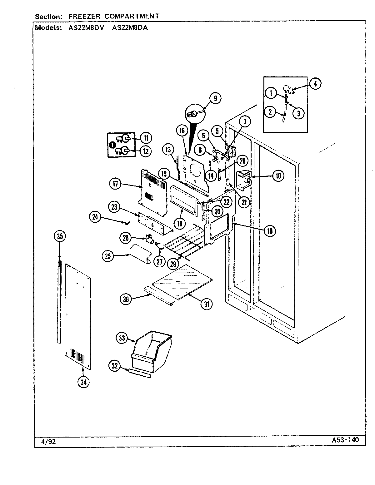 01 - FREEZER COMPARTMENT
