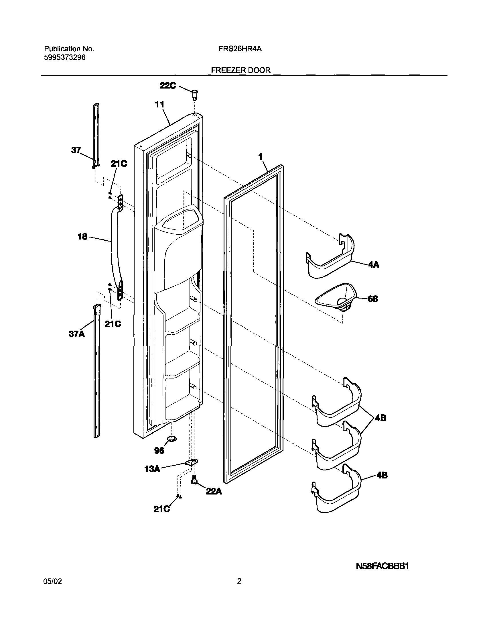 03 - FREEZER DOOR