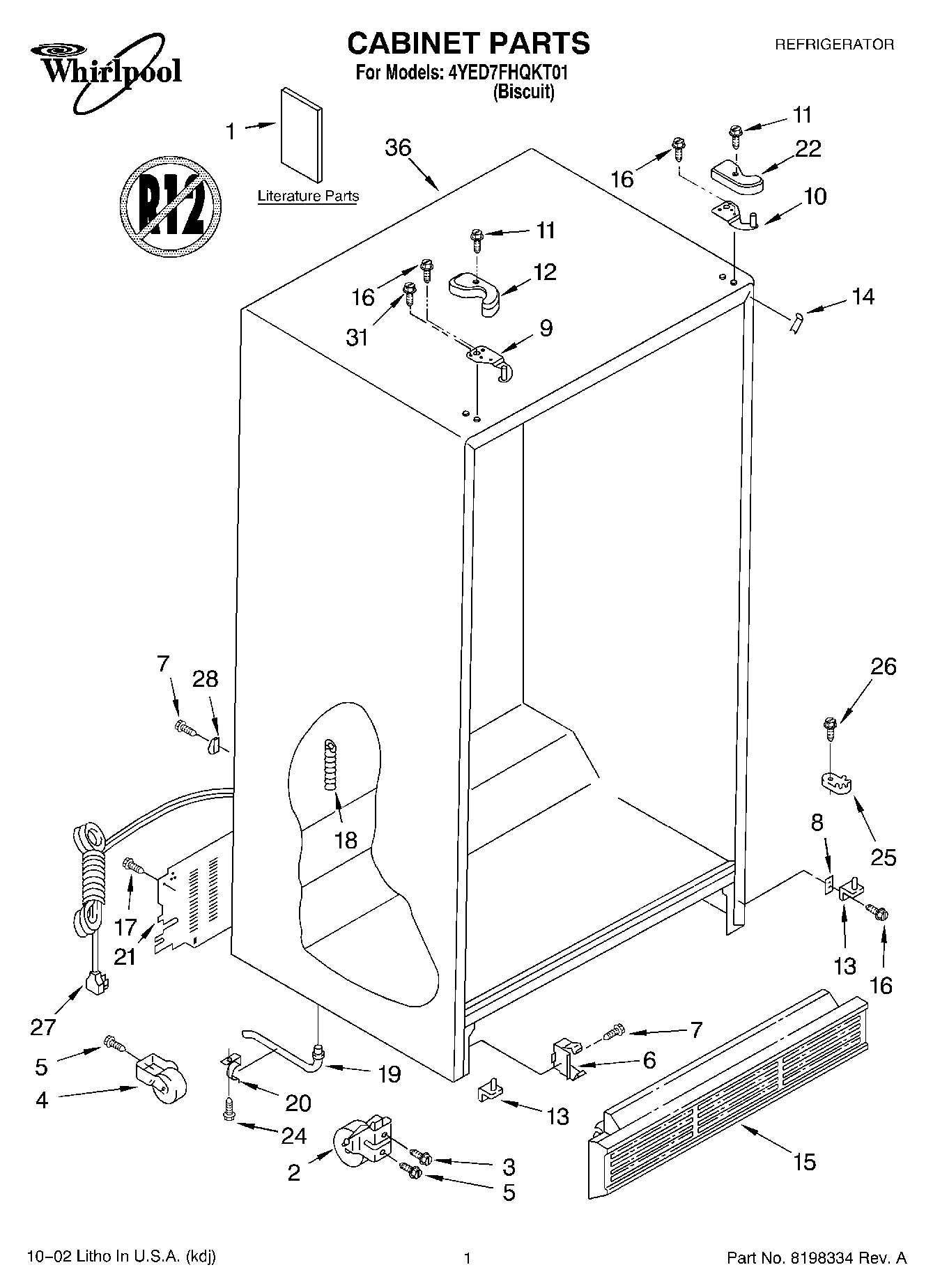 01 - CABINET, LITERATURE