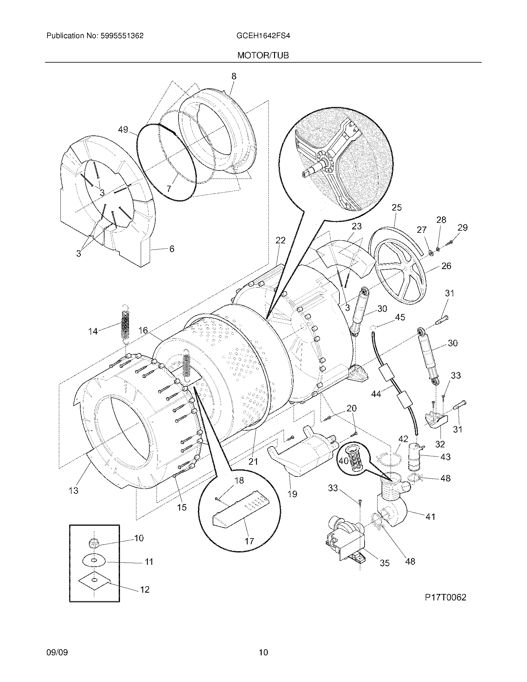 11 - MOTOR/TUB