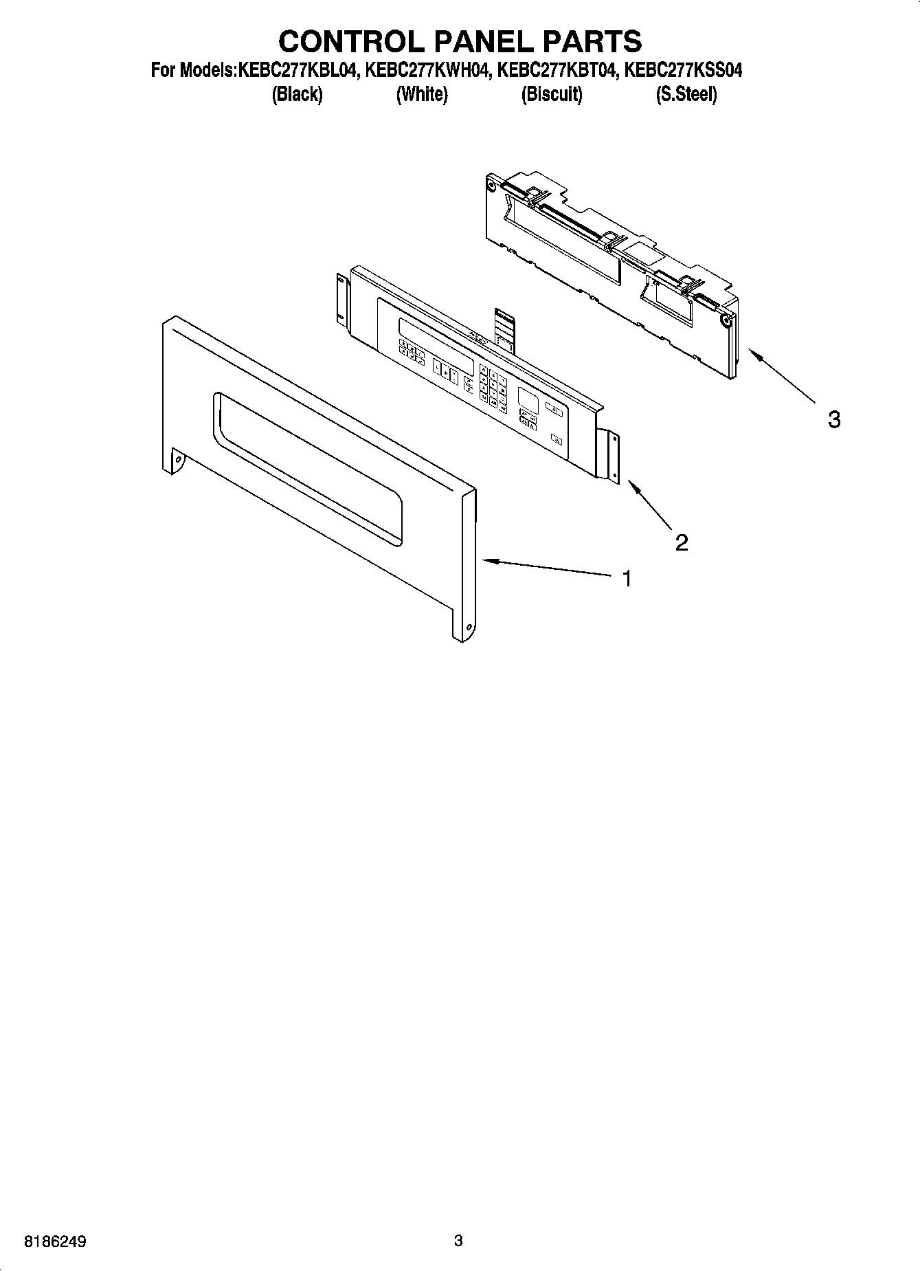 02 - CONTROL PANEL PARTS