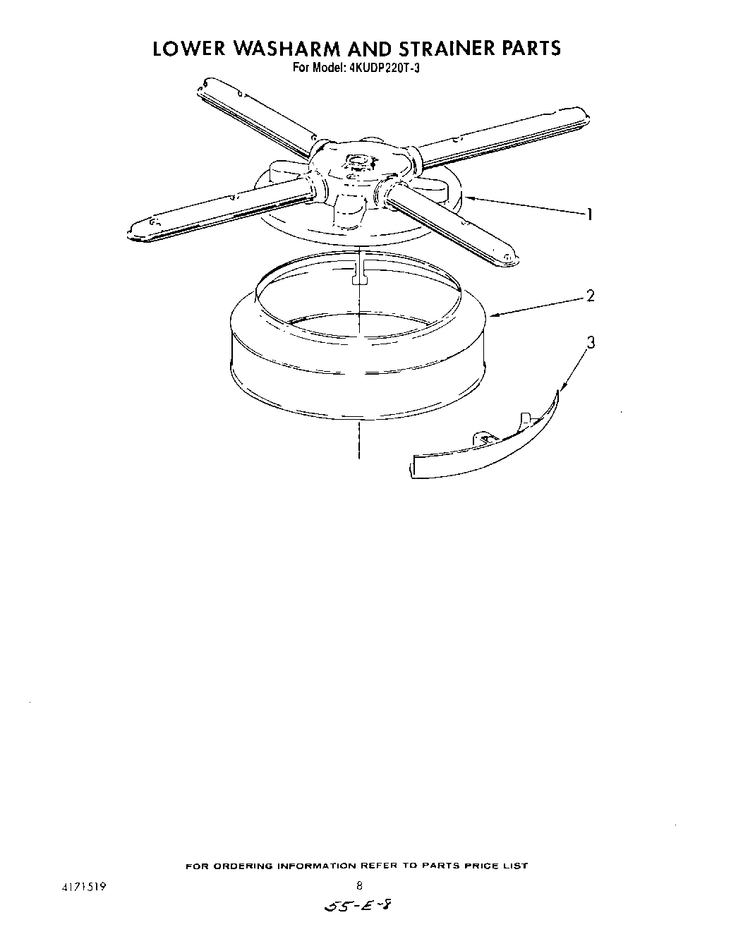 06 - LOWER WASHARM AND STRAINER