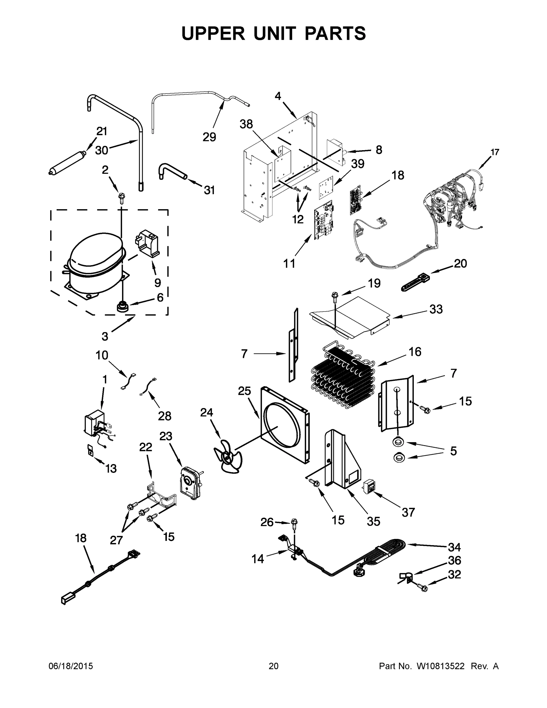 11 - UPPER UNIT PARTS