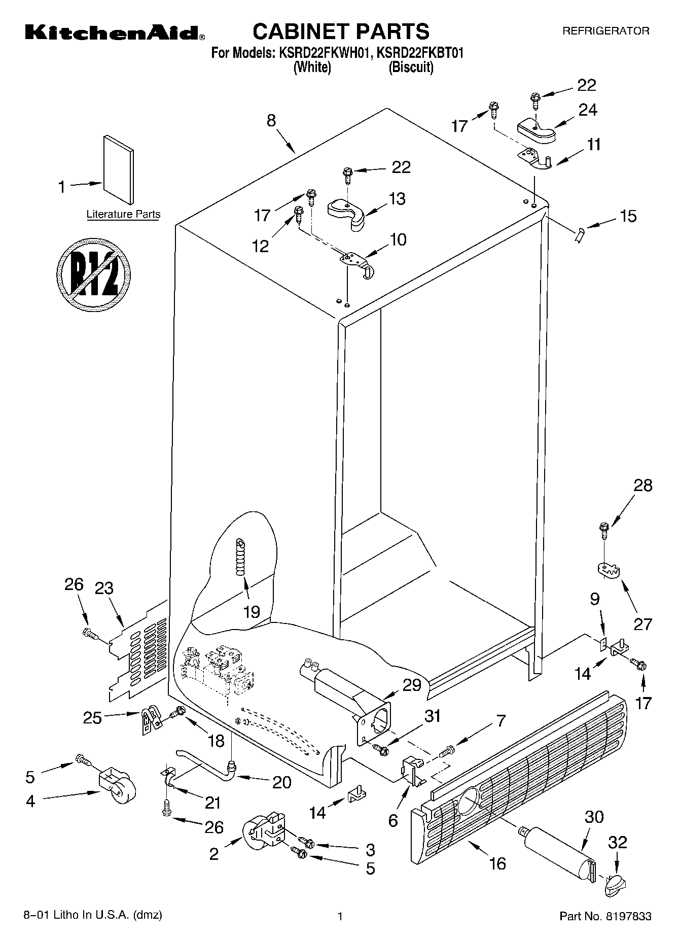 01 - CABINET, LITERATURE