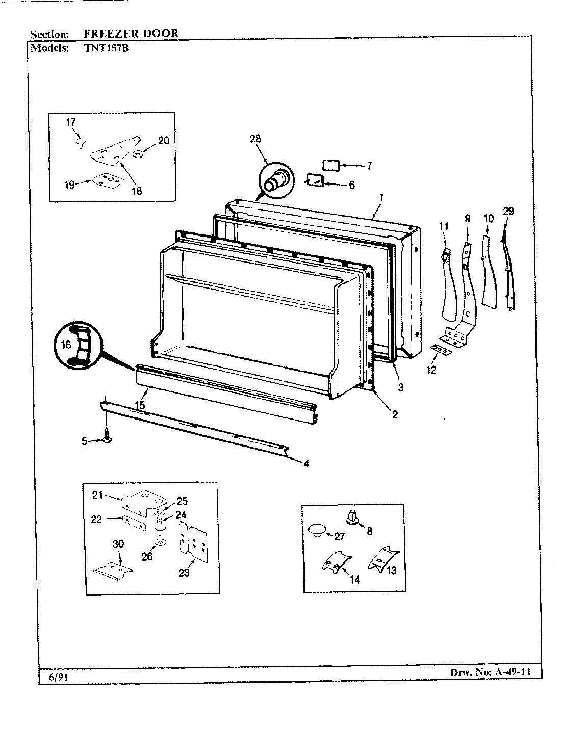 02 - FREEZER DOOR