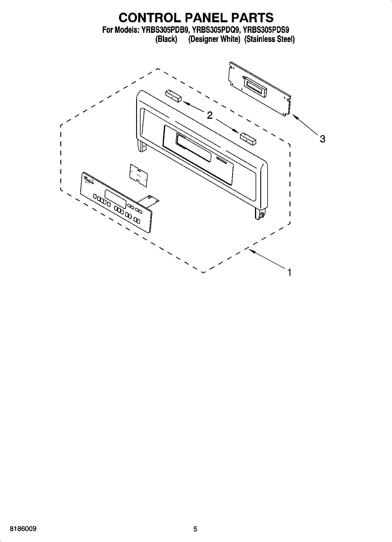 04 - CONTROL PANEL PARTS