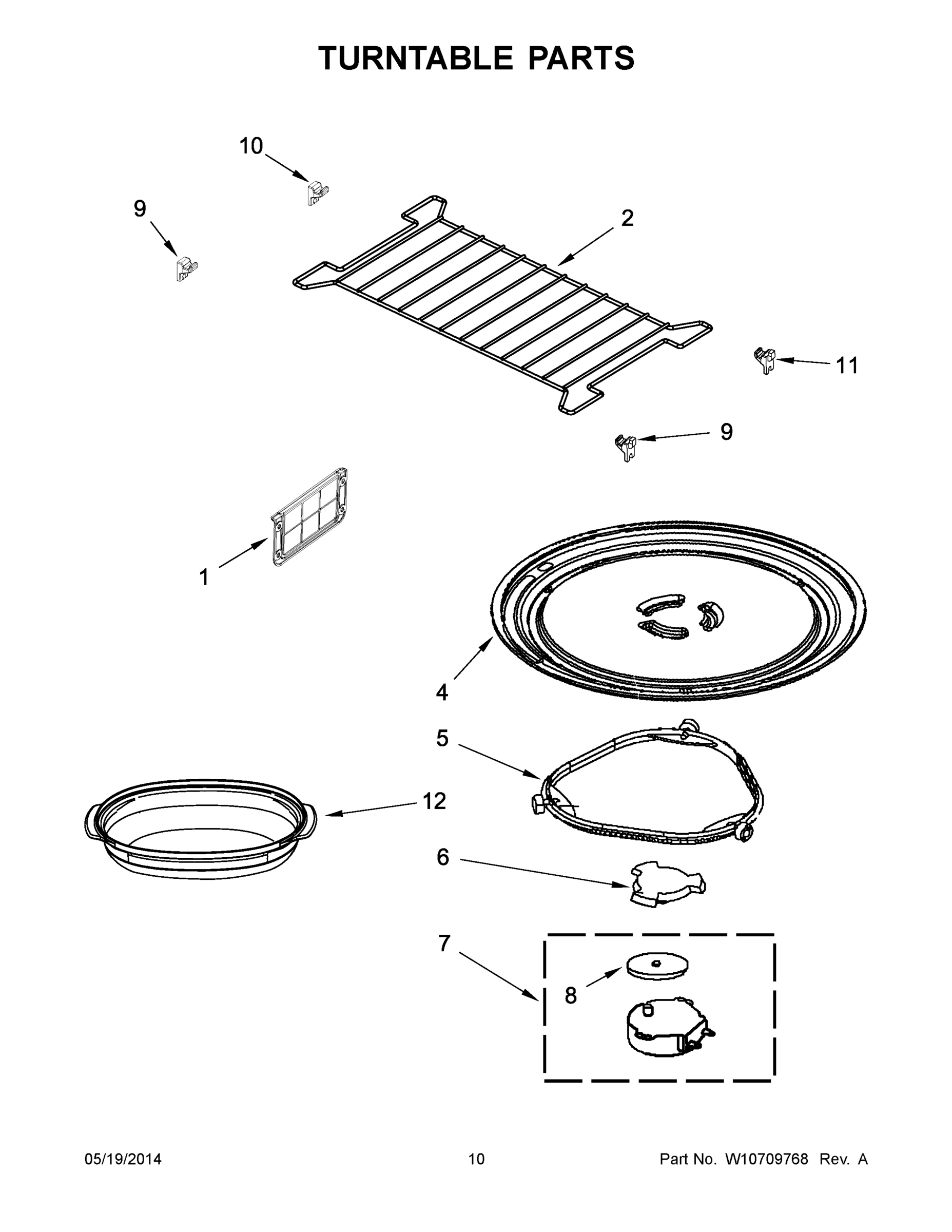 06 - TURNTABLE PARTS