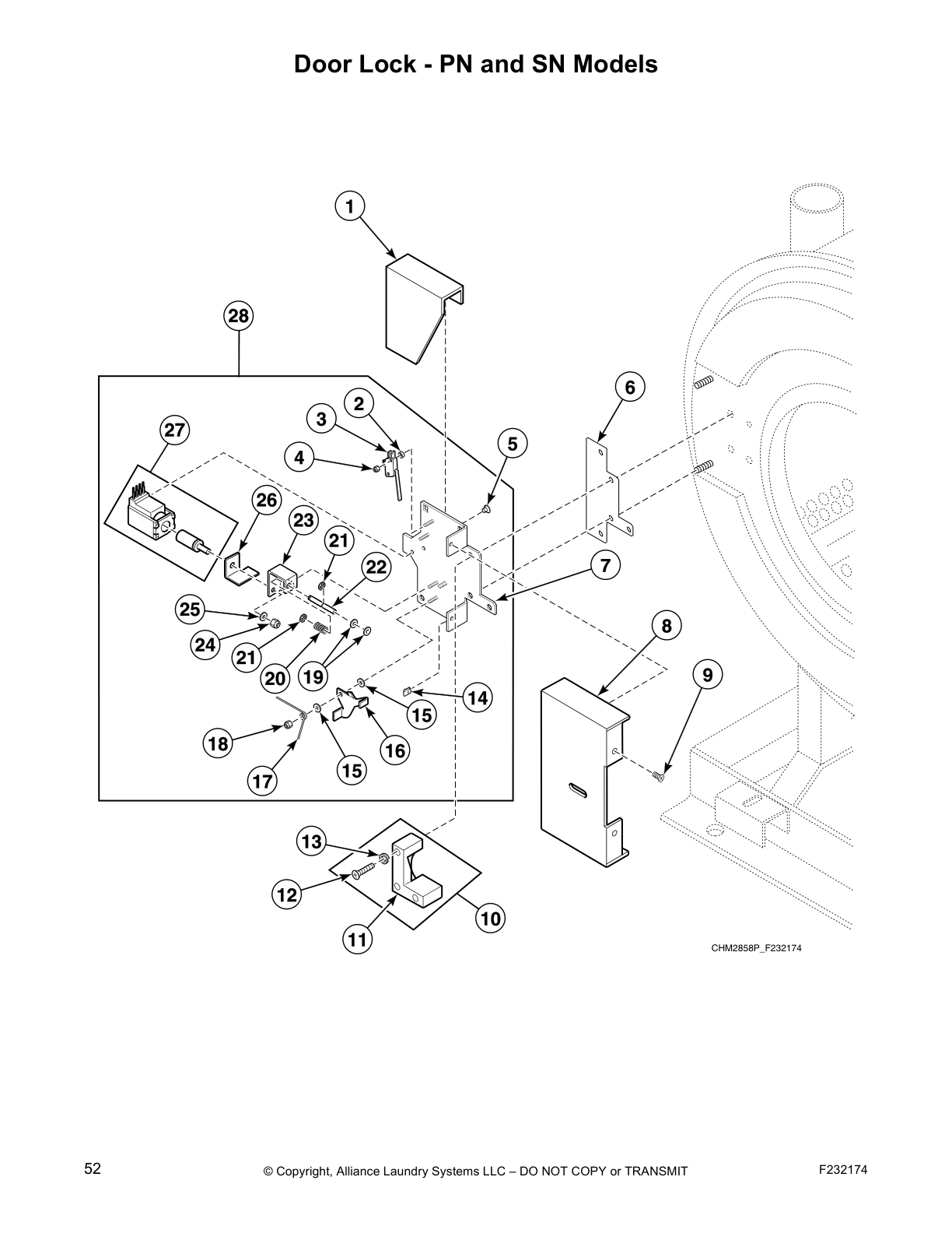 Door Lock - PN and SN Models