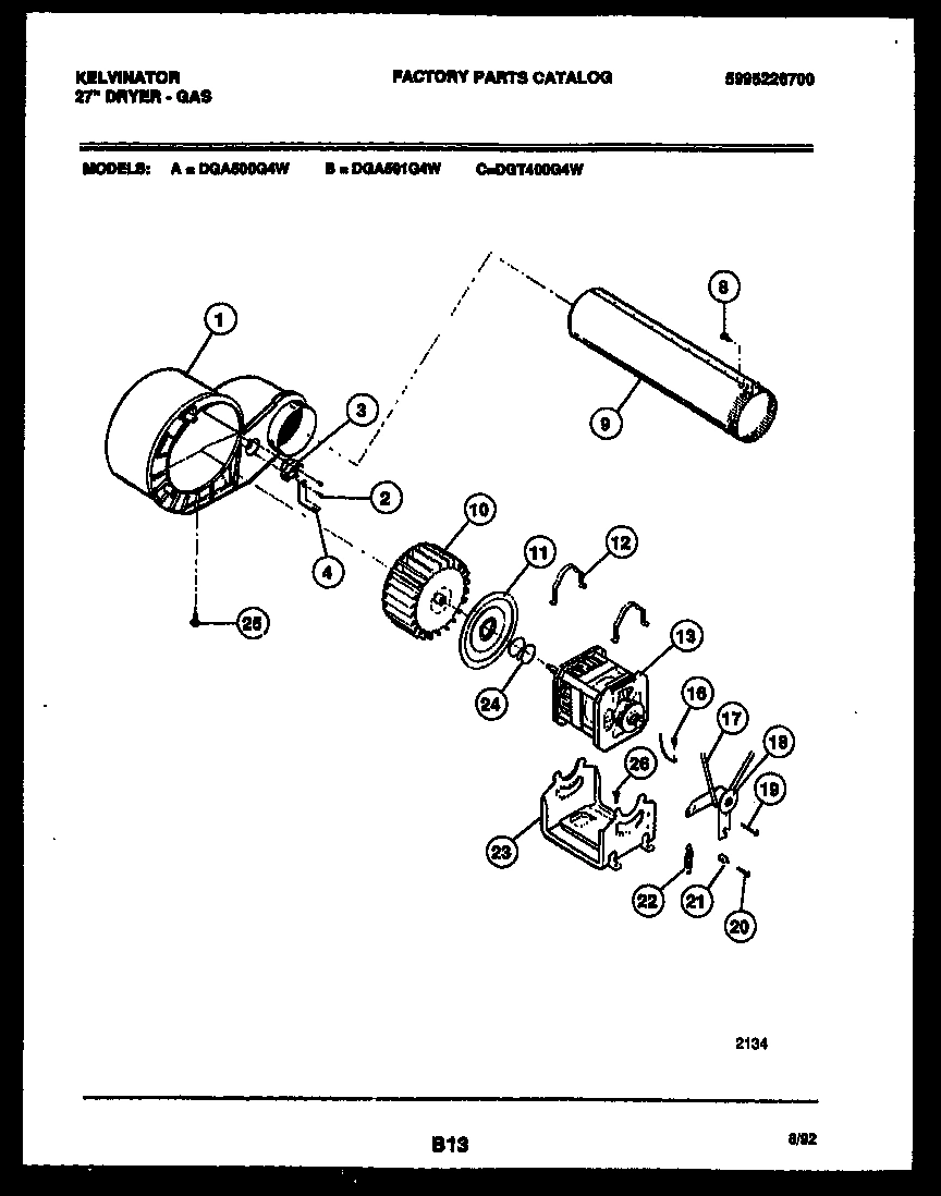 05 - MOTOR AND BLOWER PARTS
