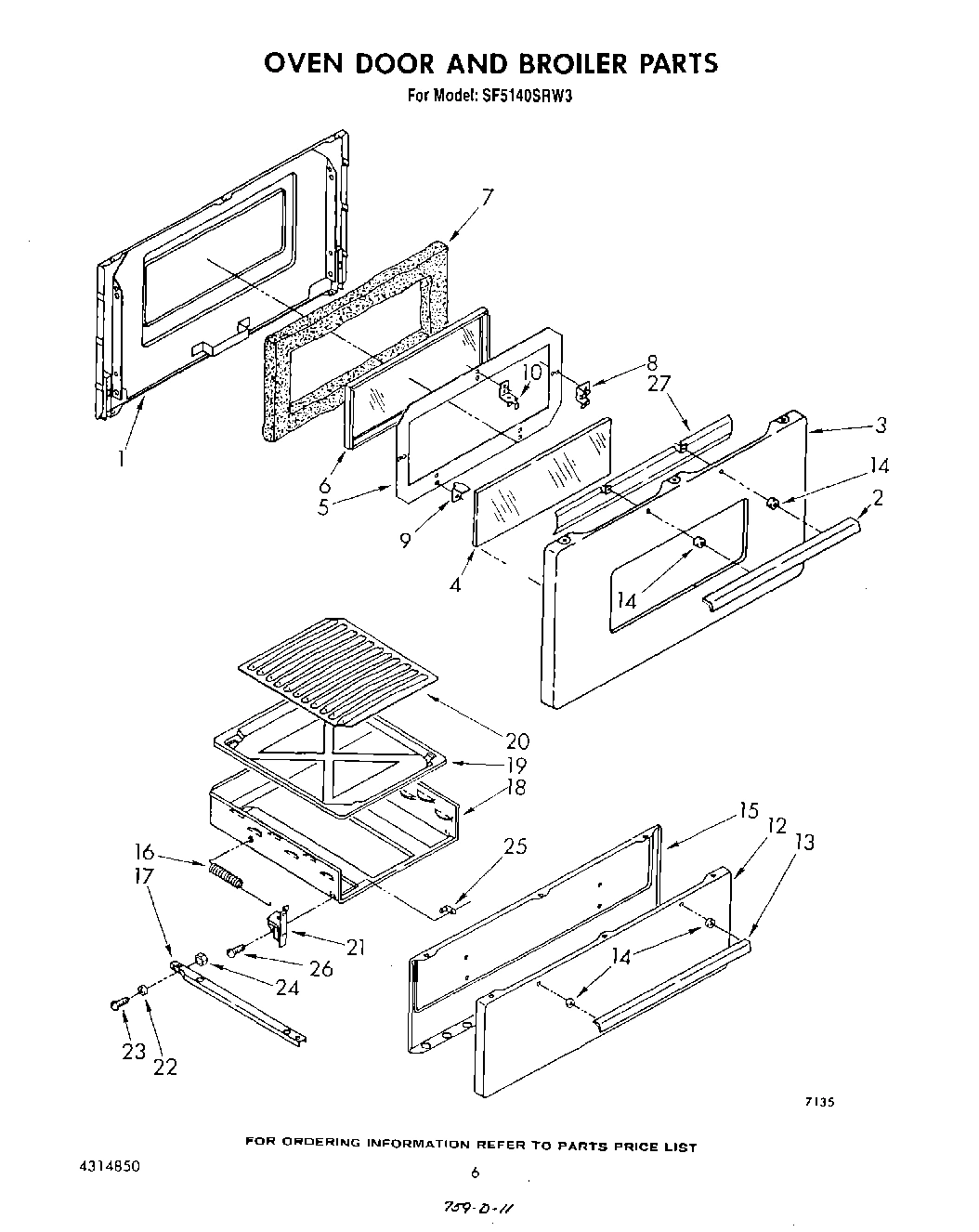 06 - OVEN DOOR AND BROILER