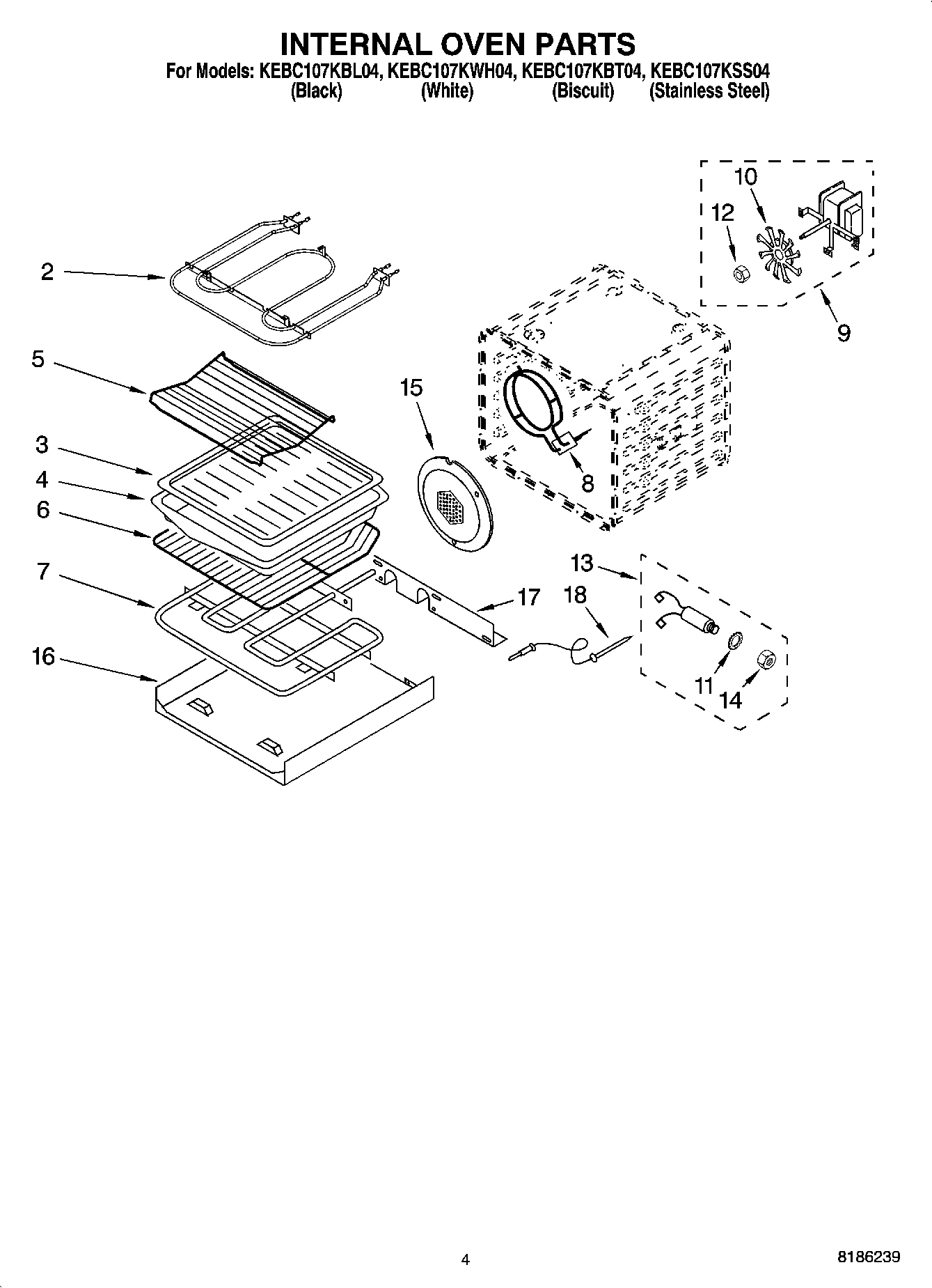 03 - INTERNAL OVEN PARTS