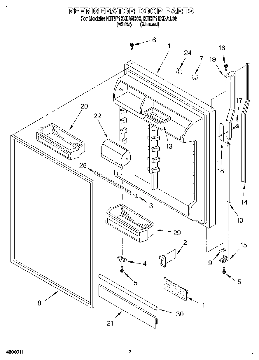 04 - REFRIGERATOR DOOR