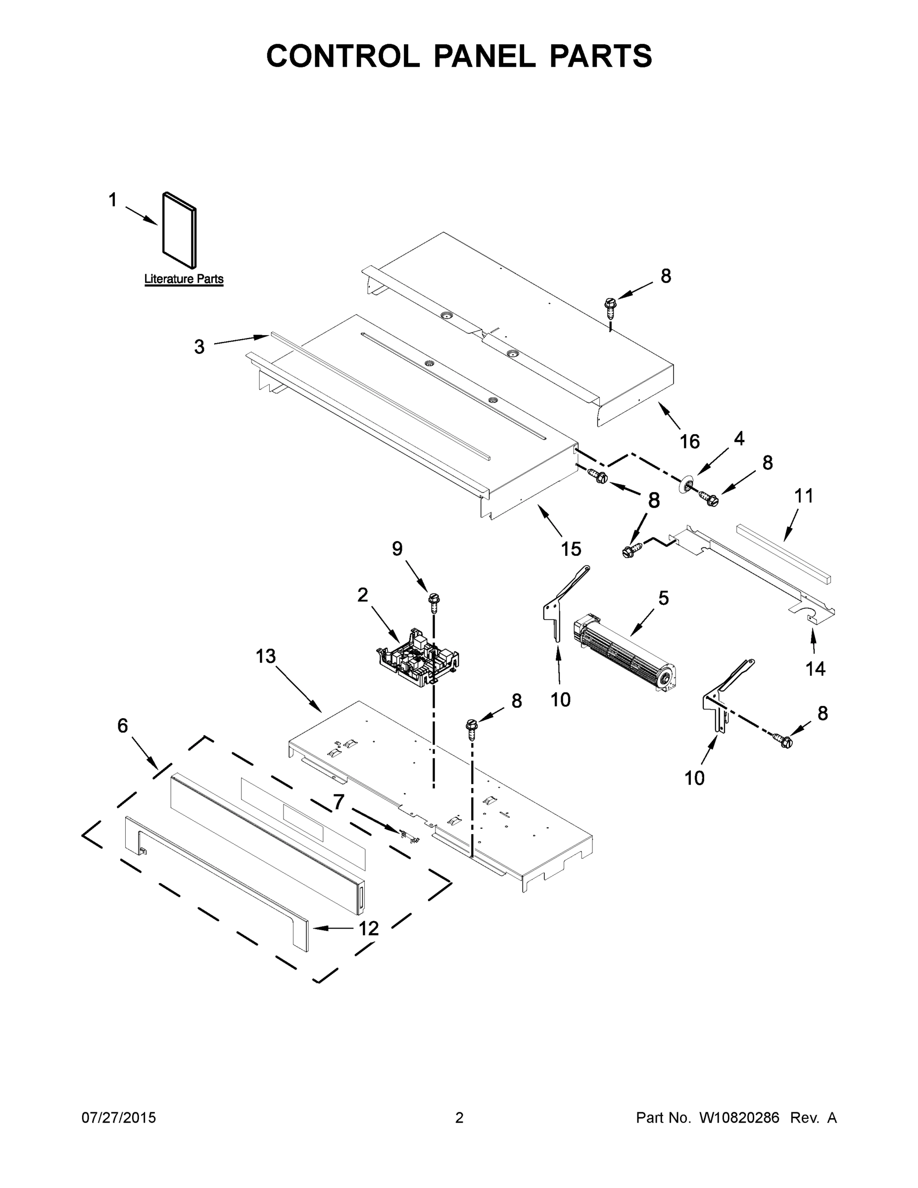 02 - CONTROL PANEL PARTS