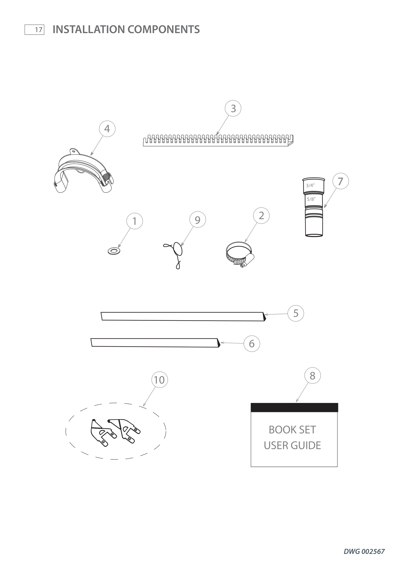 INSTALLATION COMPONENTS