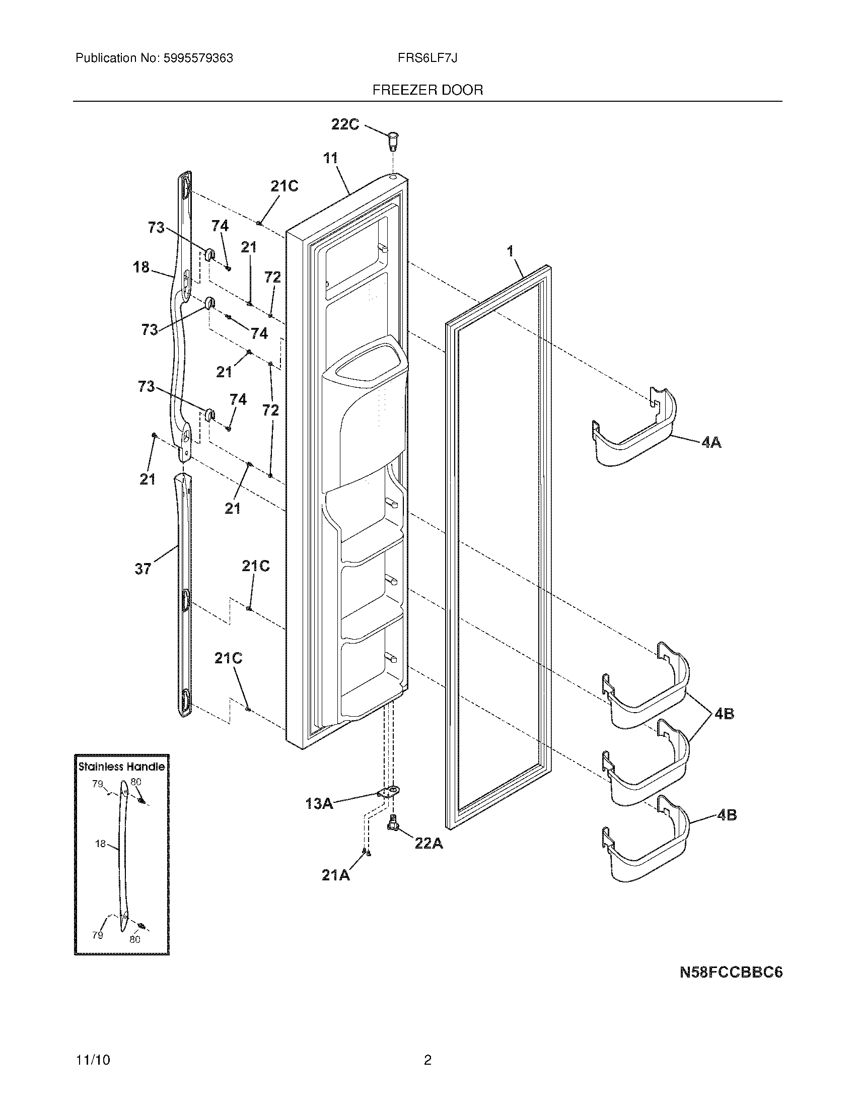 03 - FREEZER DOOR