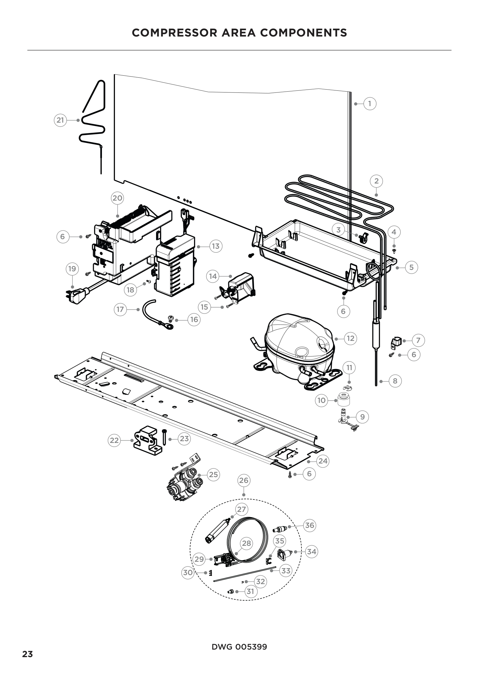 COMPRESSOR AREA COMPONENTS