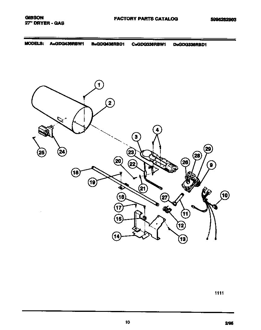 06 - GAS VALVE, BURNER ASMY.