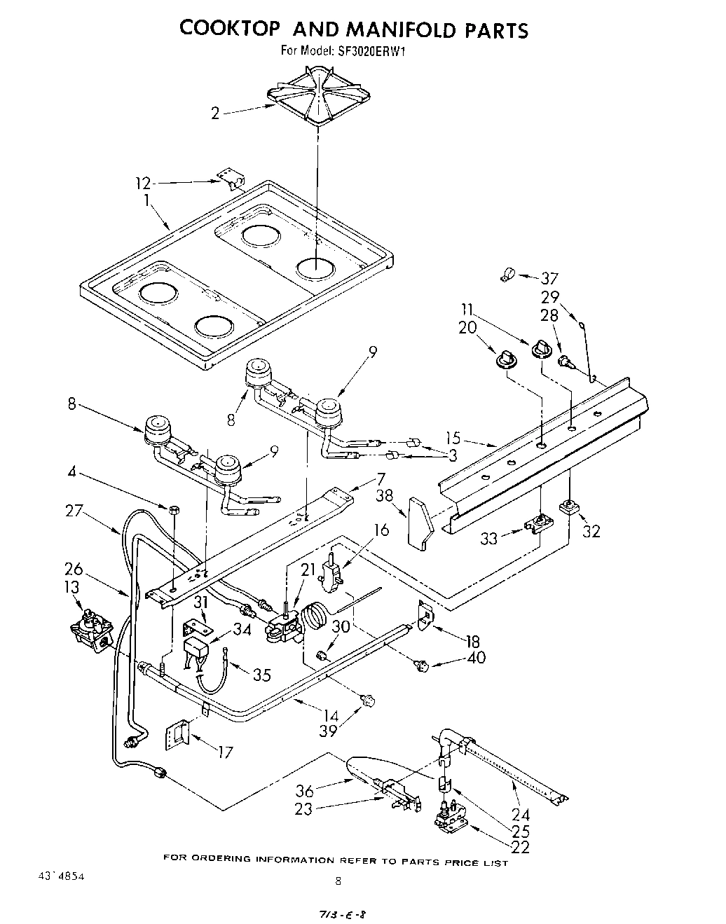 06 - COOK TOP AND MANIFOLD , LITERATURE