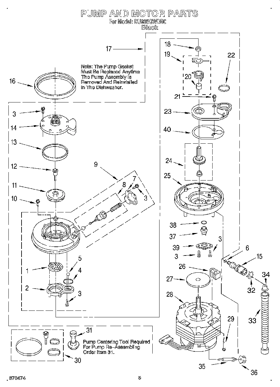 04 - PUMP AND MOTOR