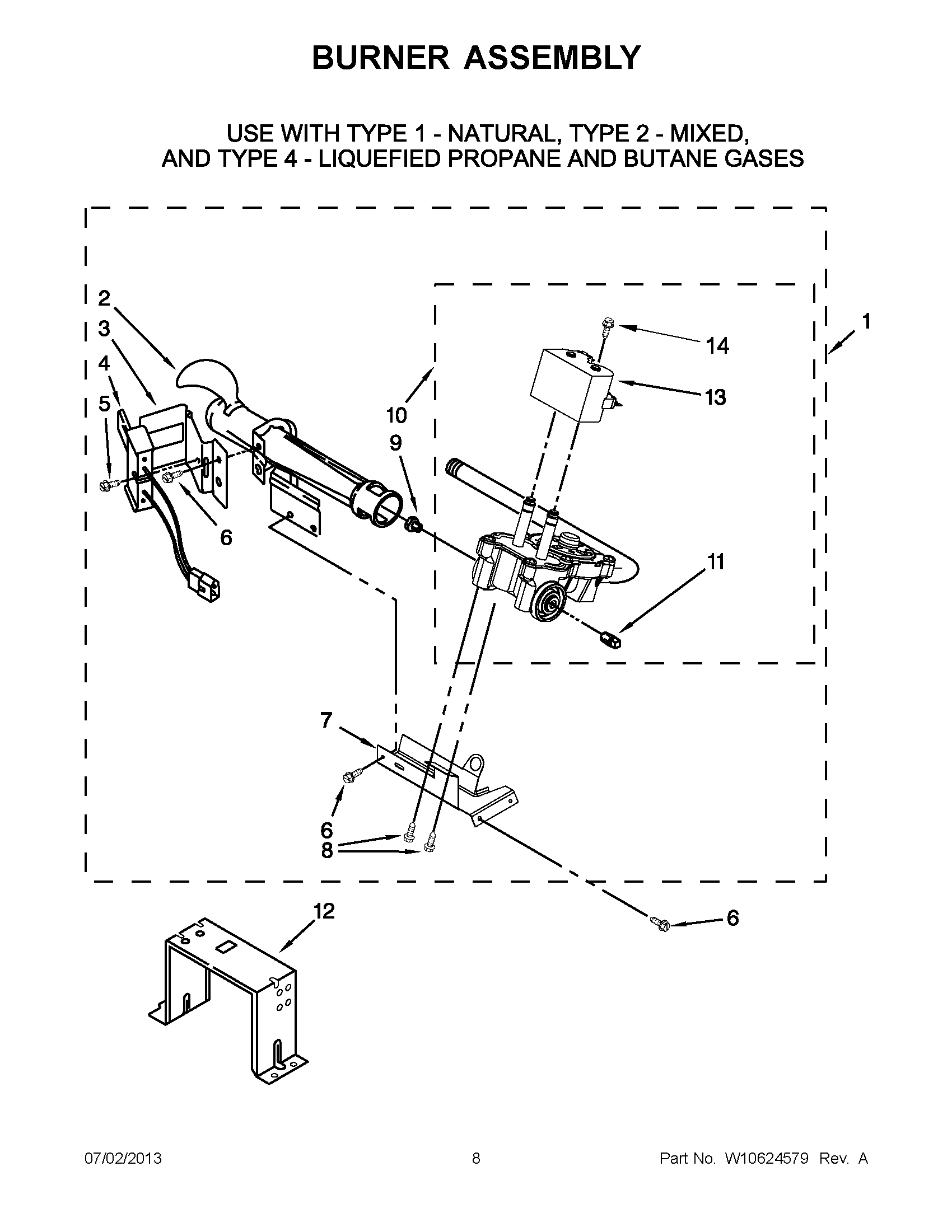 04 - BURNER ASSEMBLY