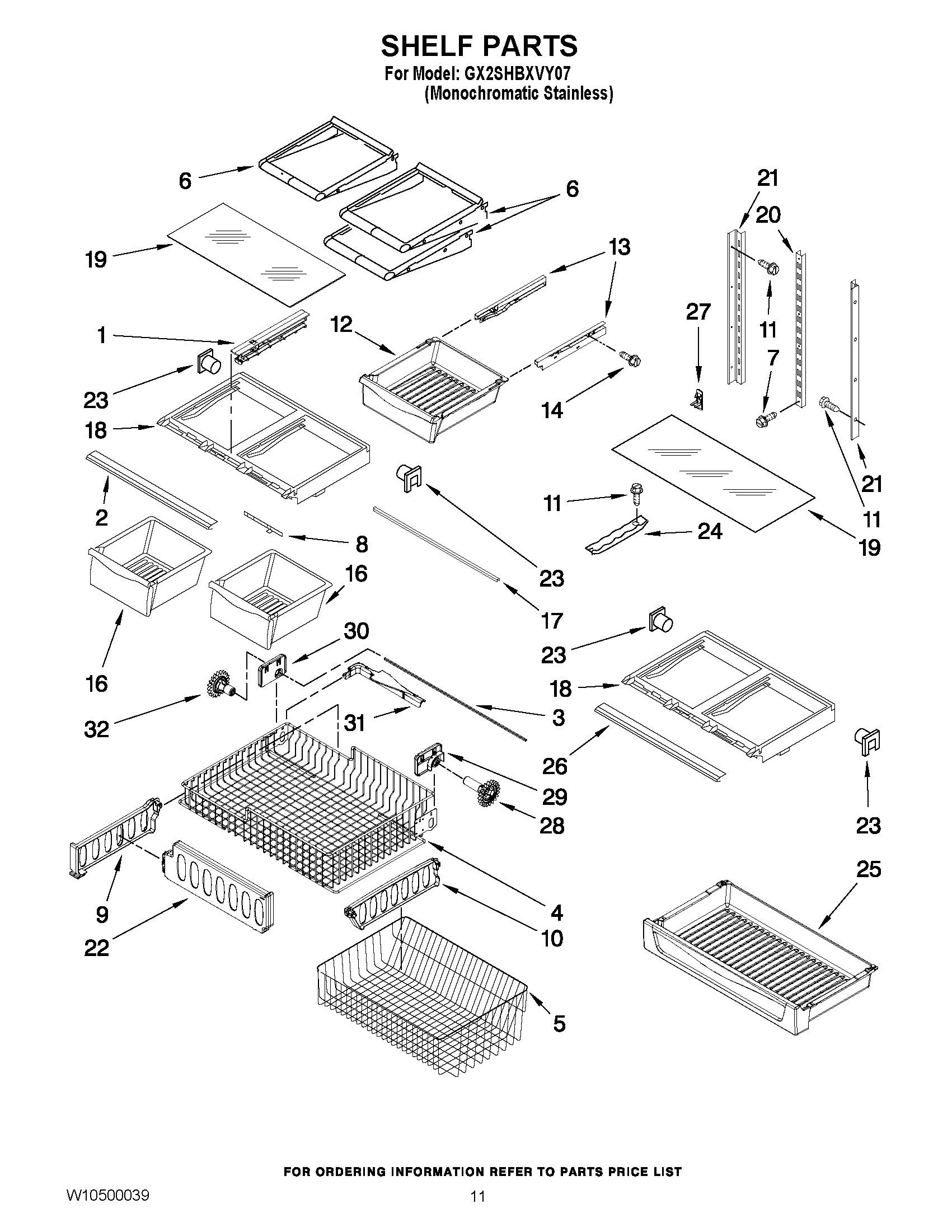 07 - SHELF PARTS