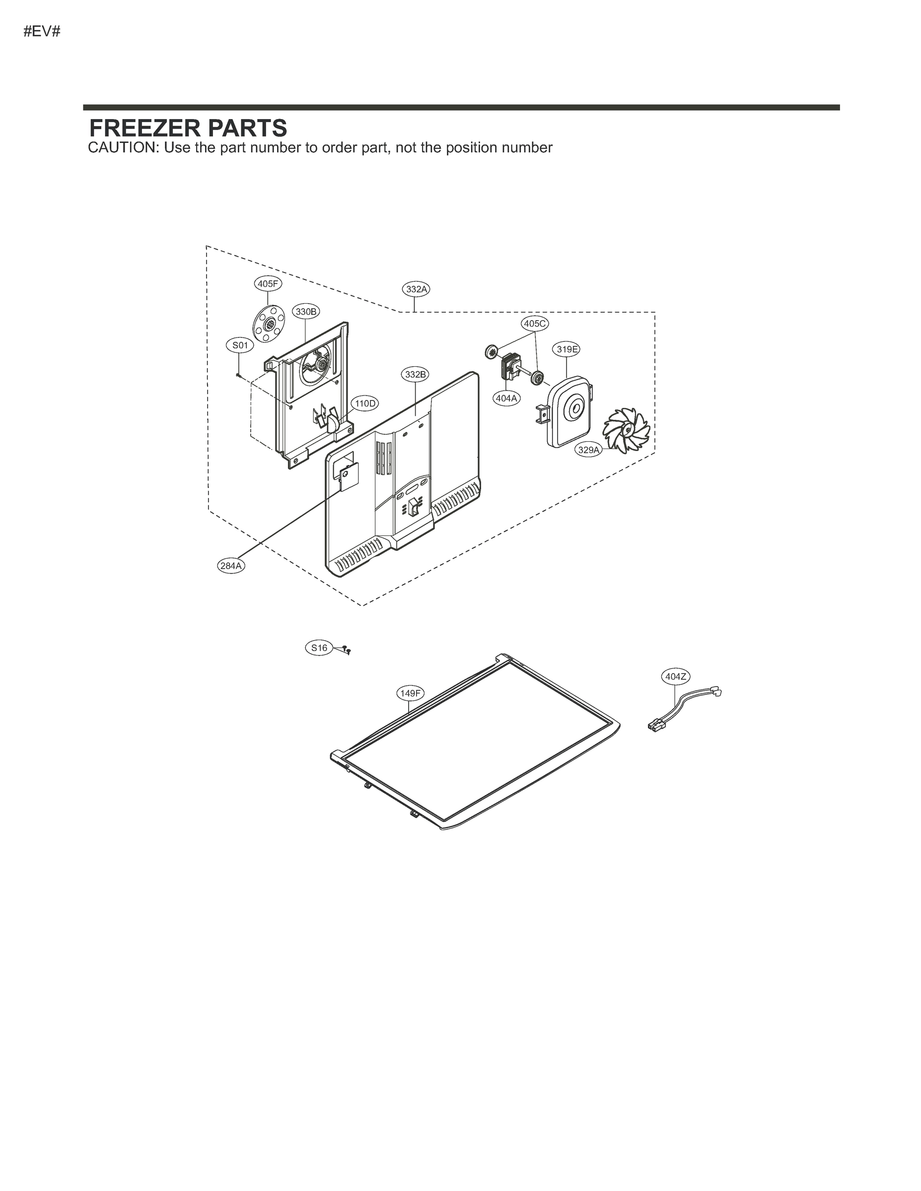 FREEZER PARTS