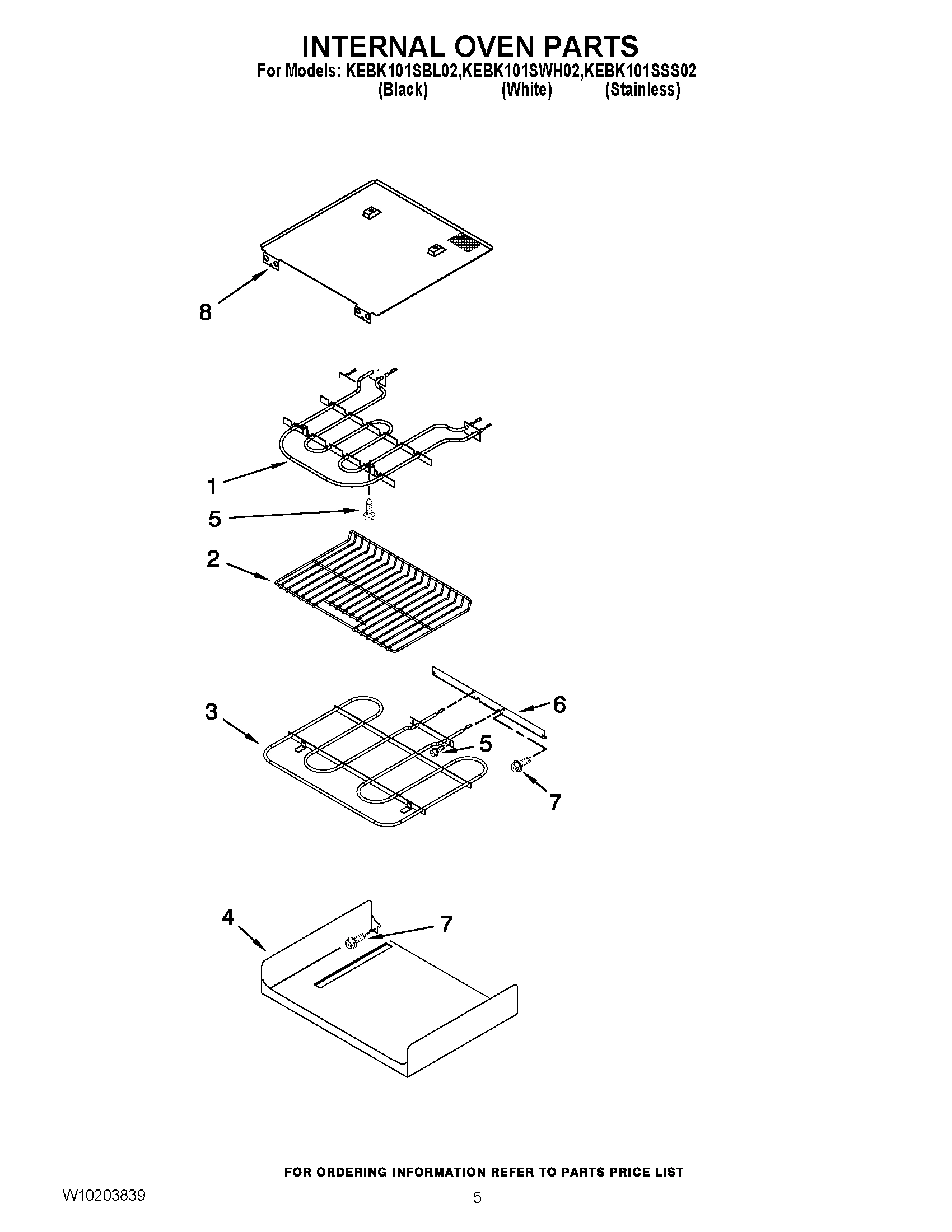 04 - INTERNAL OVEN PARTS