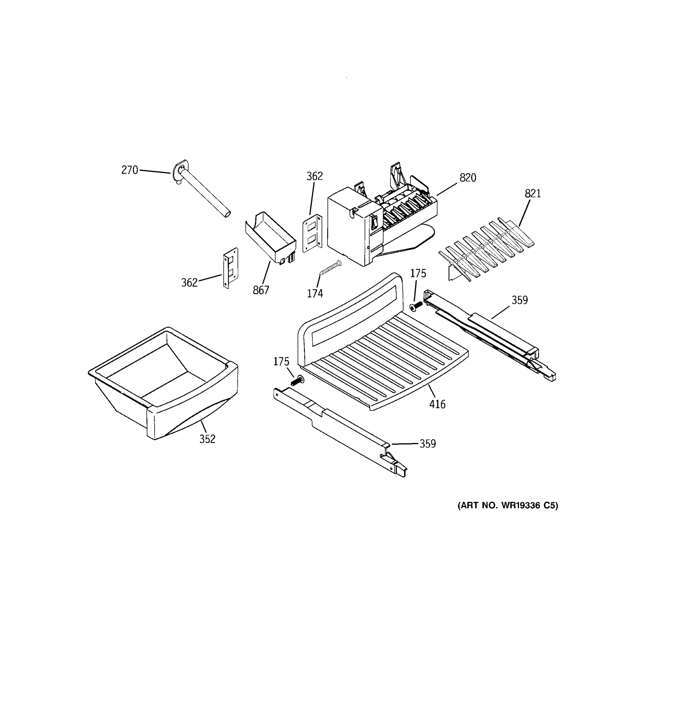 ICE MAKER & DISPENSER