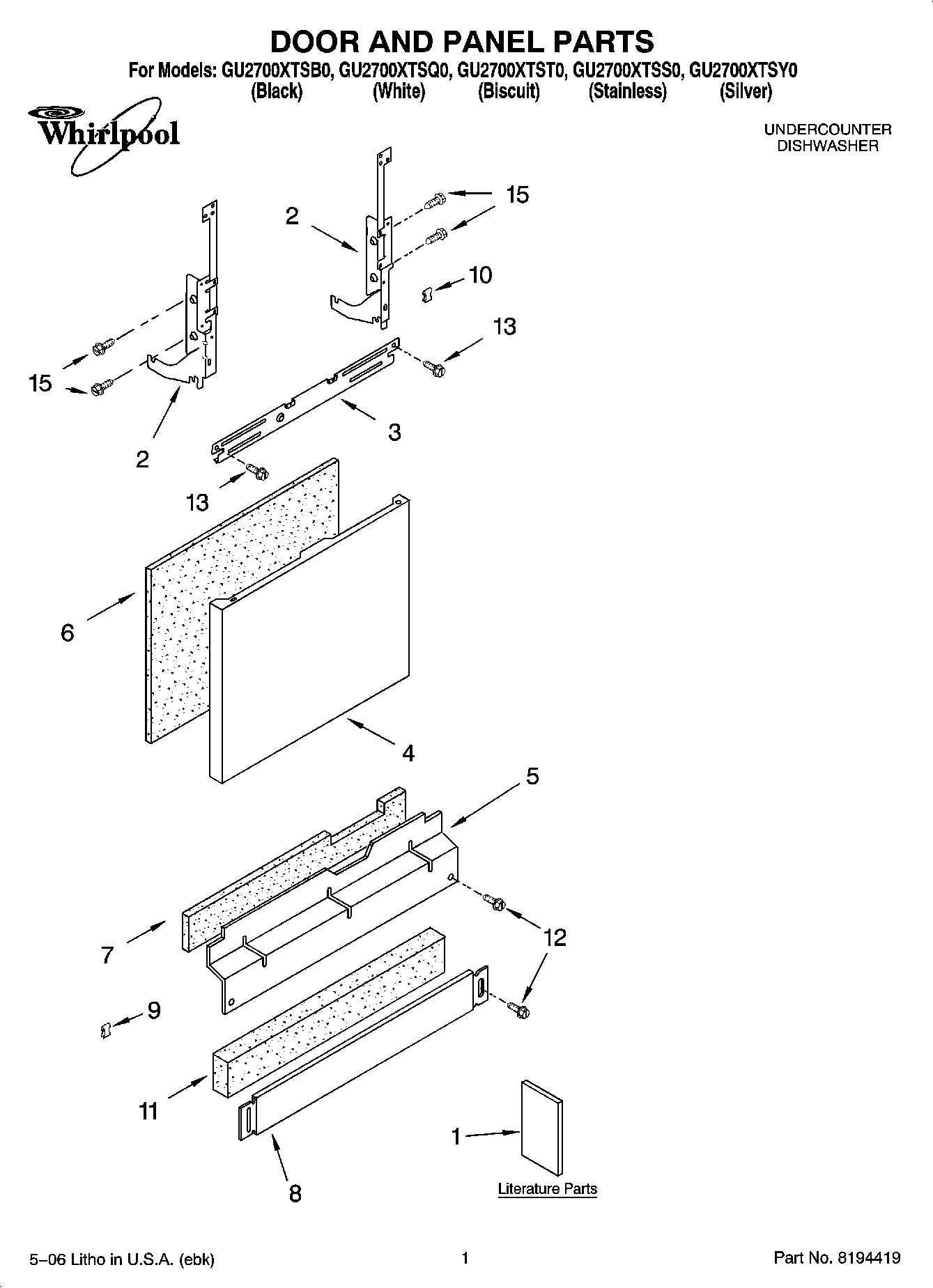 01 - DOOR AND PANEL PARTS