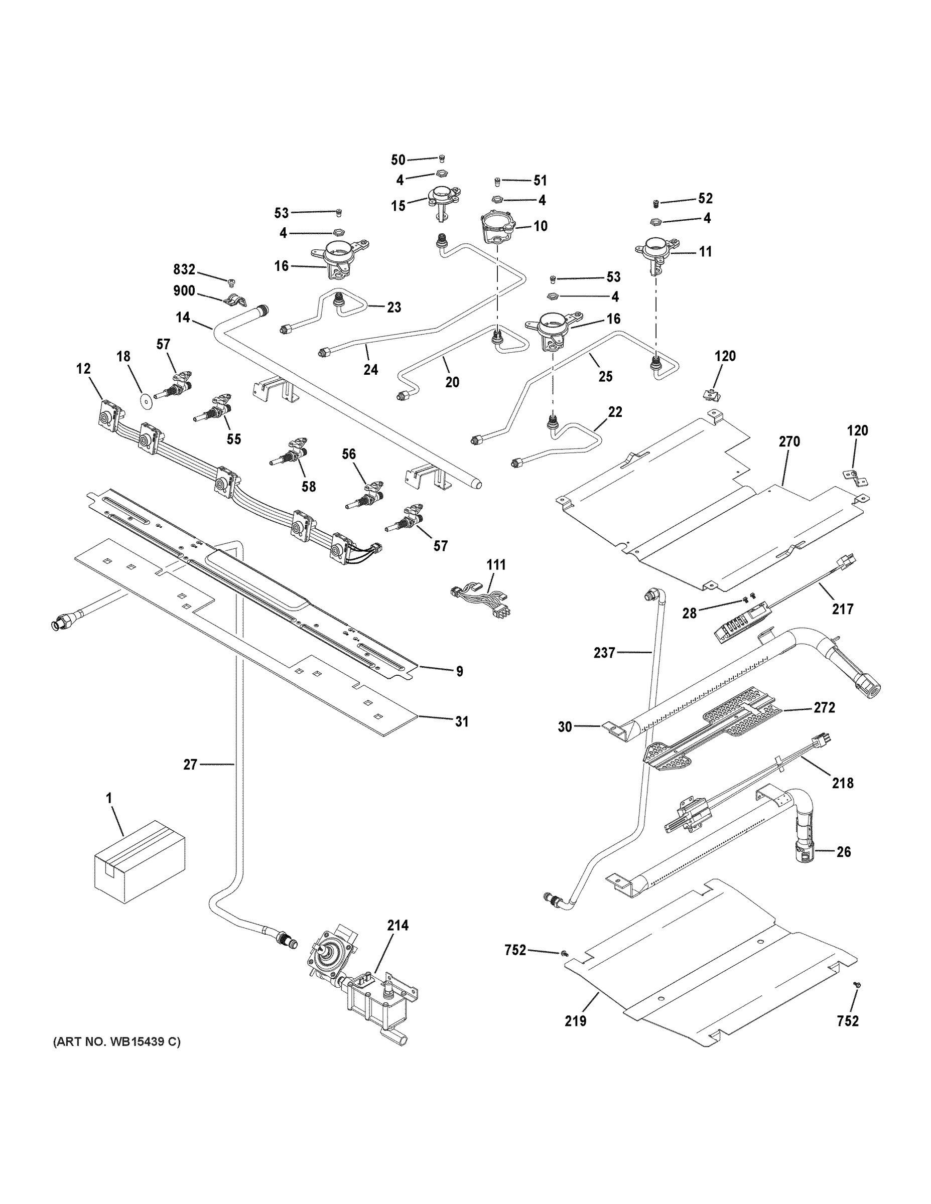 GAS & BURNER PARTS