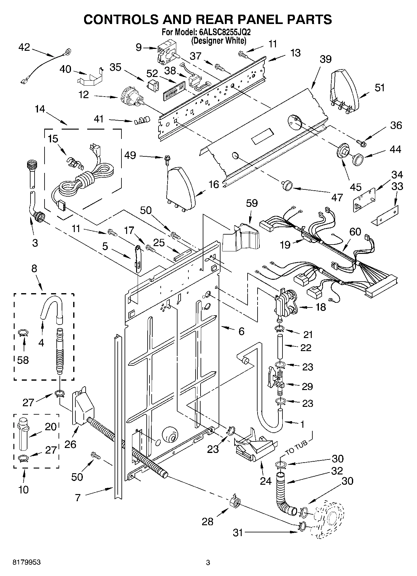 02 - CONTROLS AND REAR PANEL PARTS