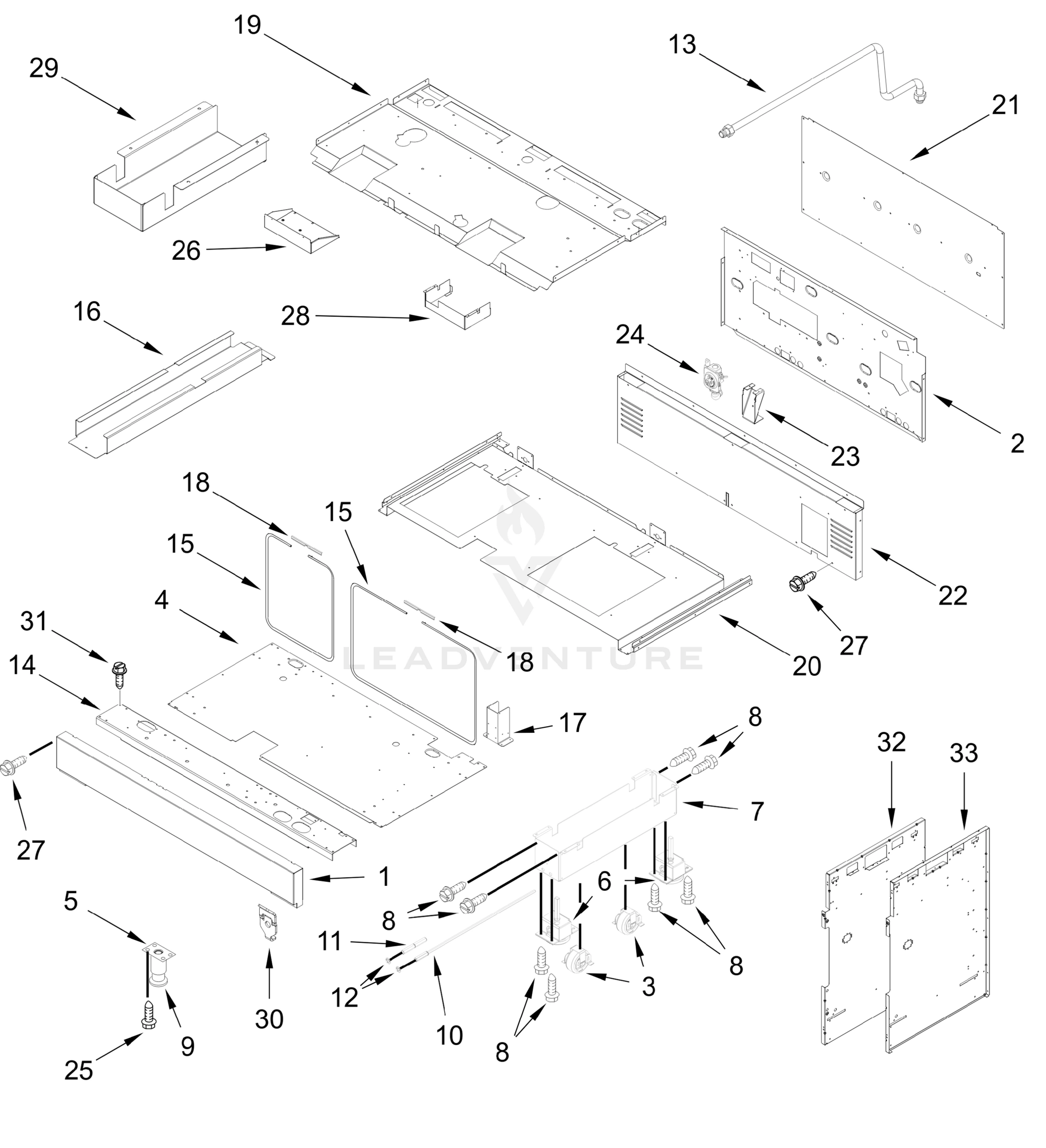 CHASSIS PARTS (48 In)