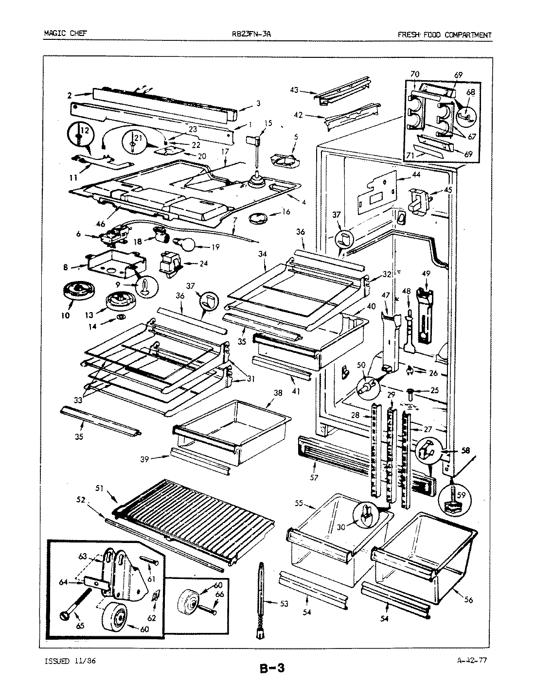 03 - FRESH FOOD COMPARTMENT
