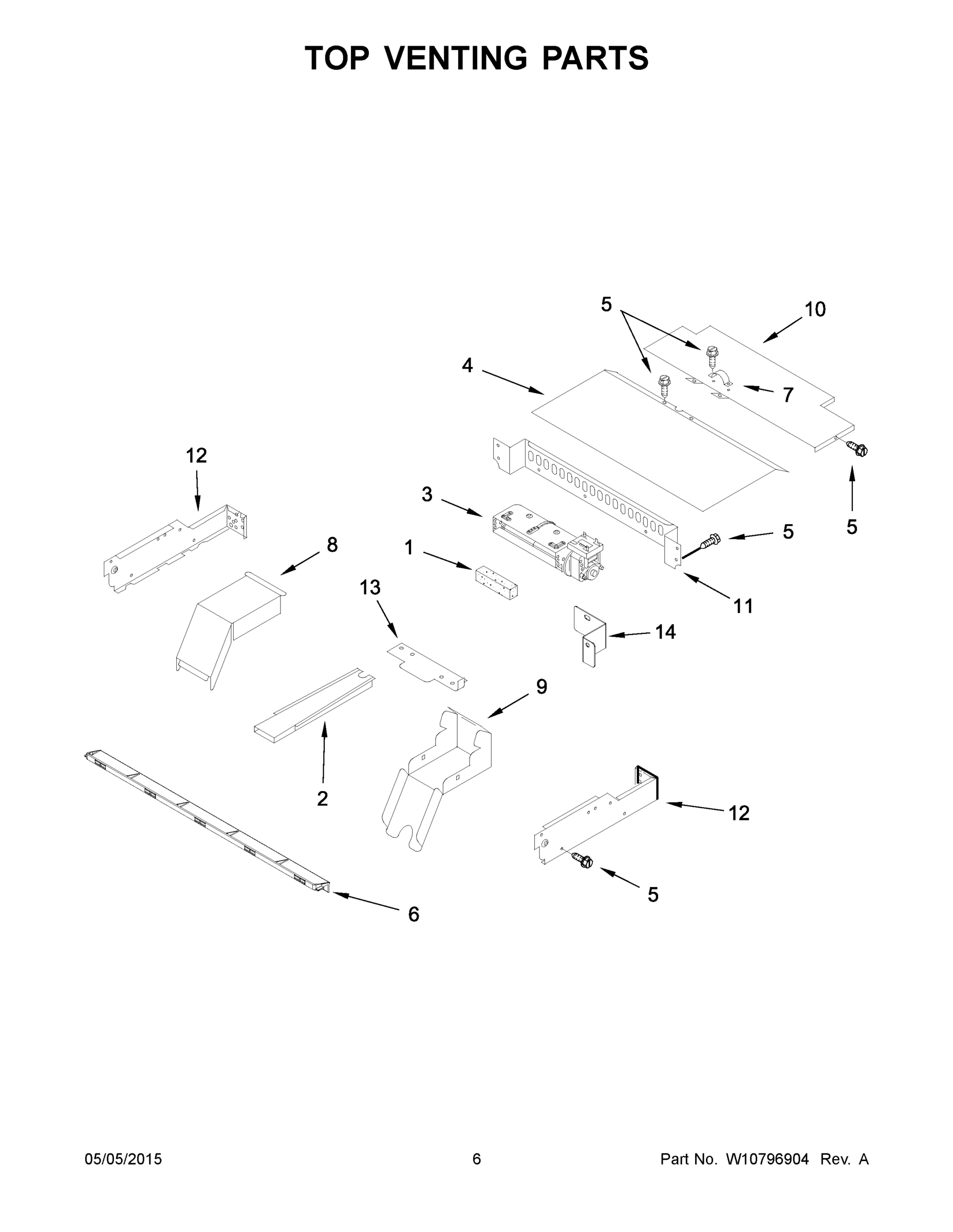 04 - TOP VENTING PARTS