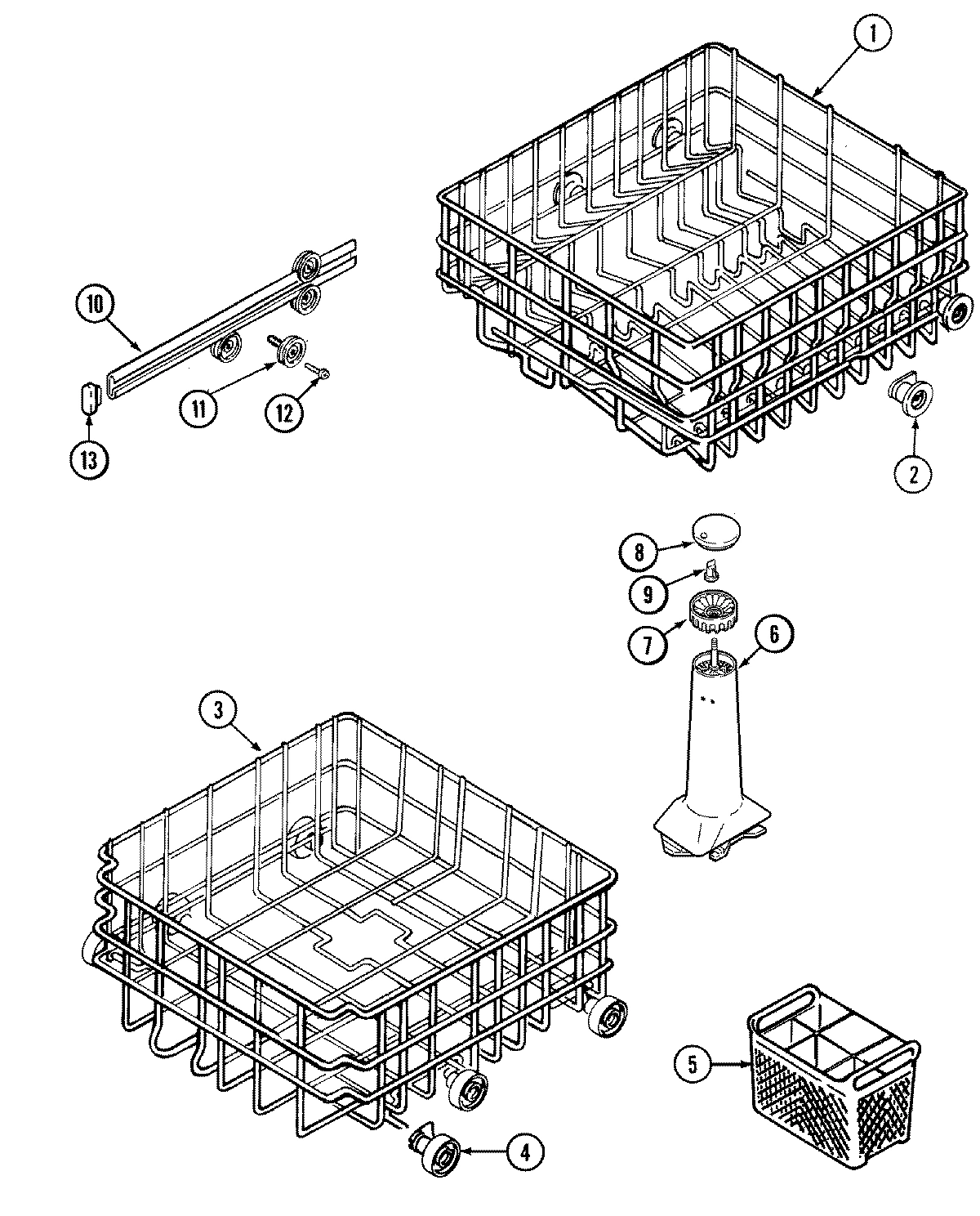 05 - TRACK & RACK ASSEMBLY
