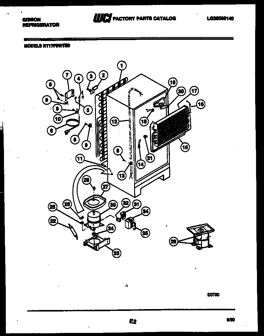05 - SYSTEM AND AUTOMATIC DEFROST PARTS