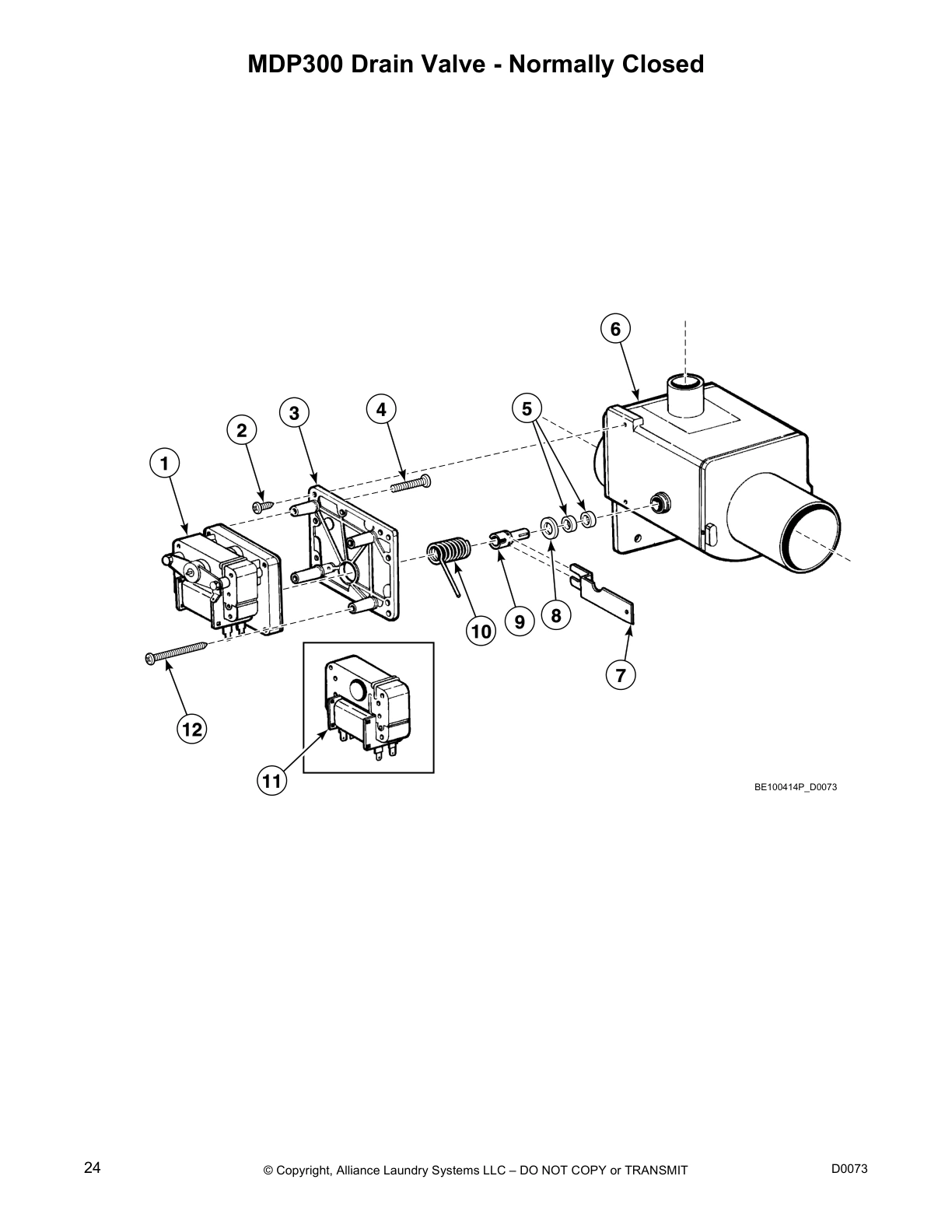MDP300 Drain Valve - Normally Closed