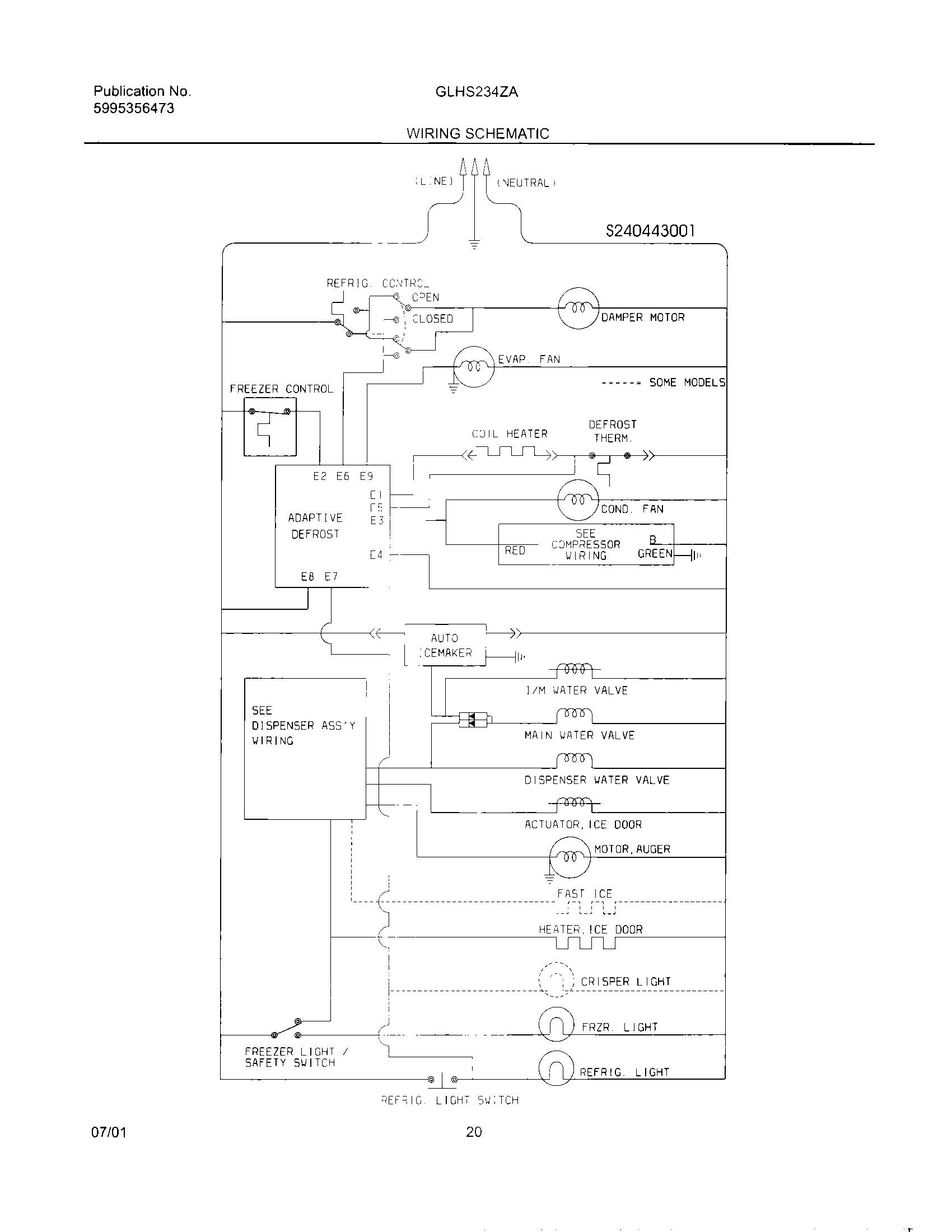 20 - WIRING SCHEMATIC