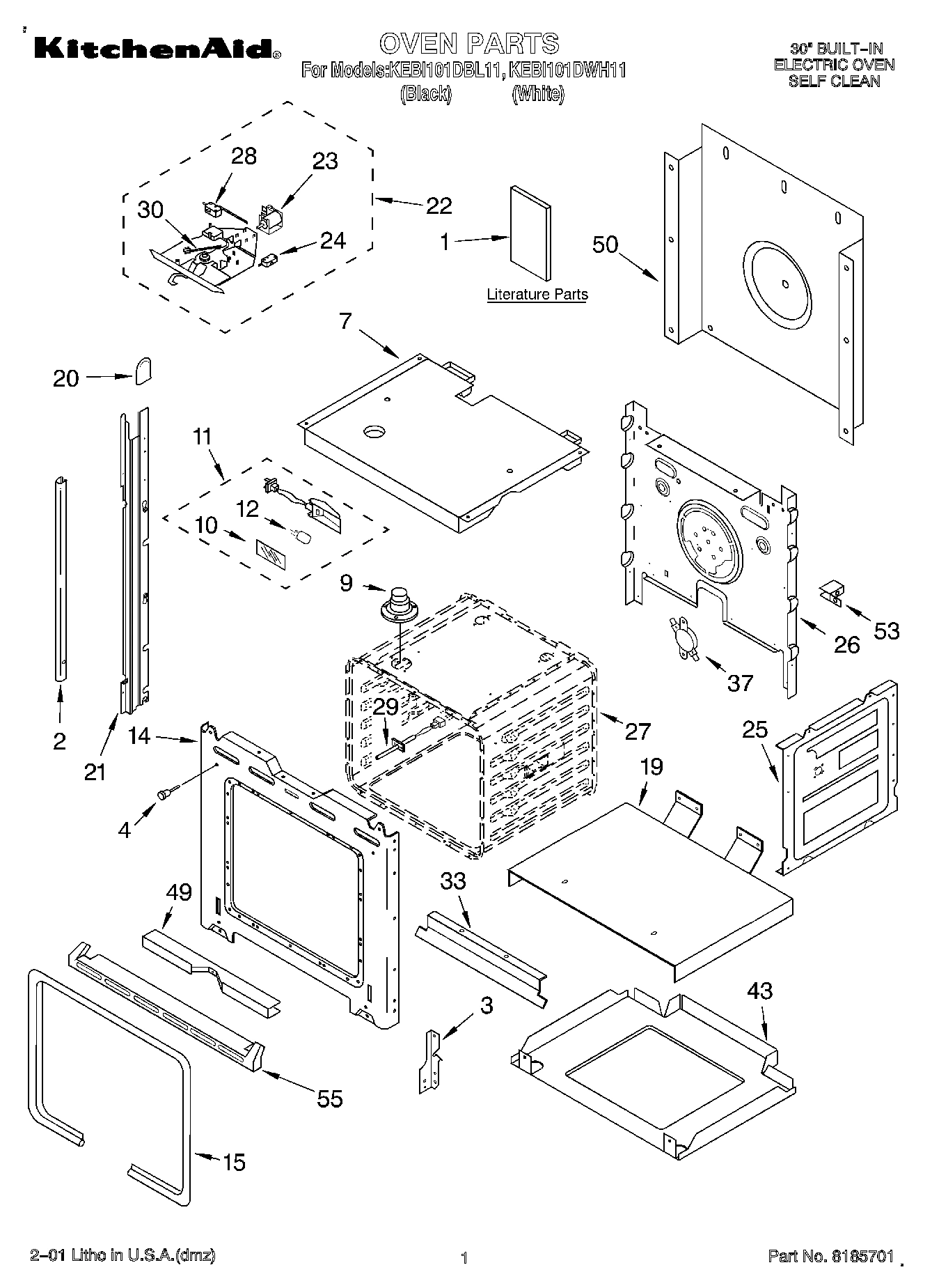 01 - OVEN, LITERATURE