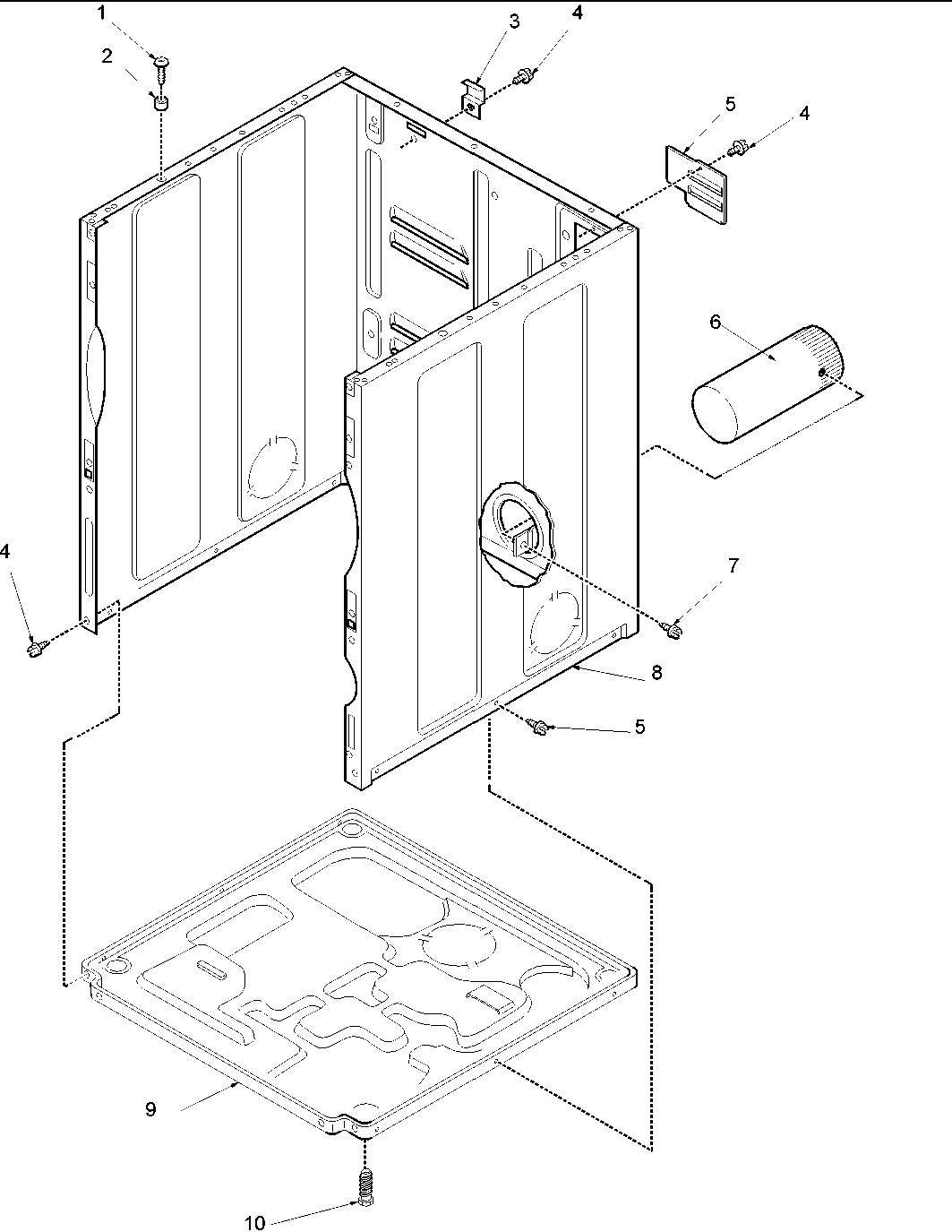 01 - CABINET AND BASE