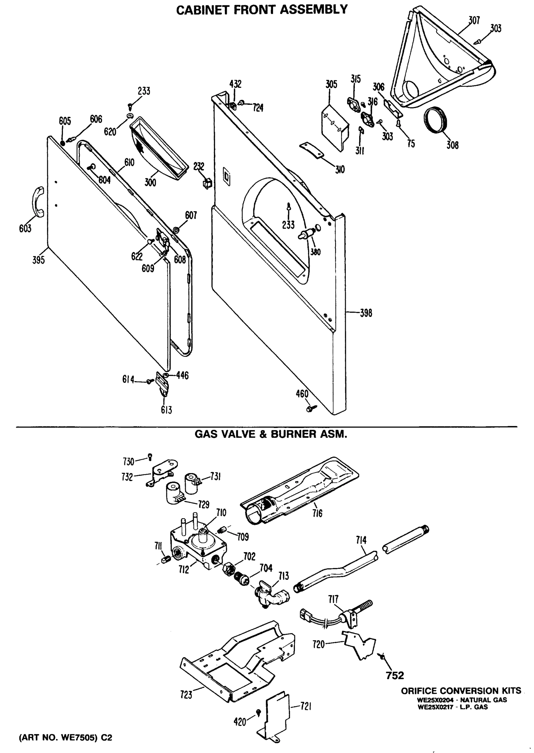 CABINET FRONT ASSEMBLY
