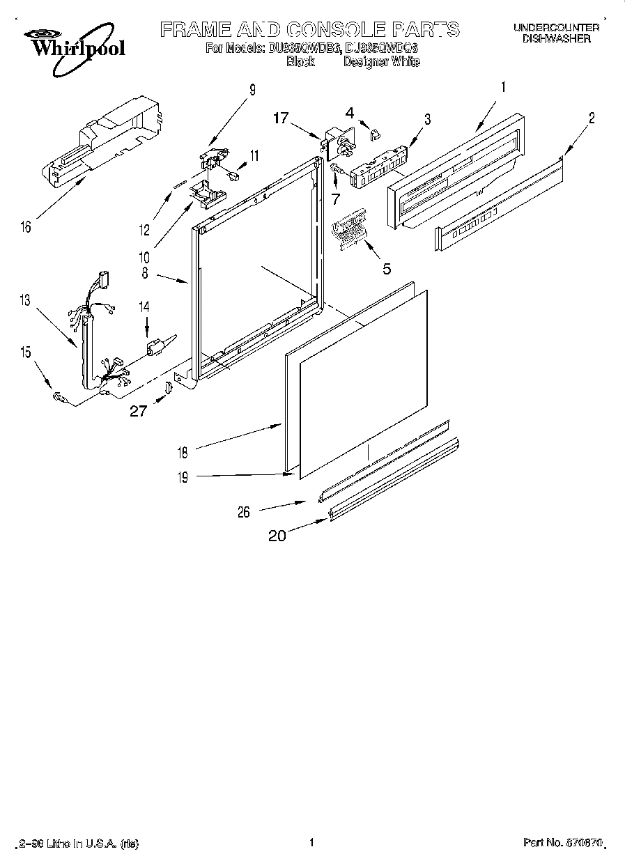 01 - FRAME AND CONSOLE