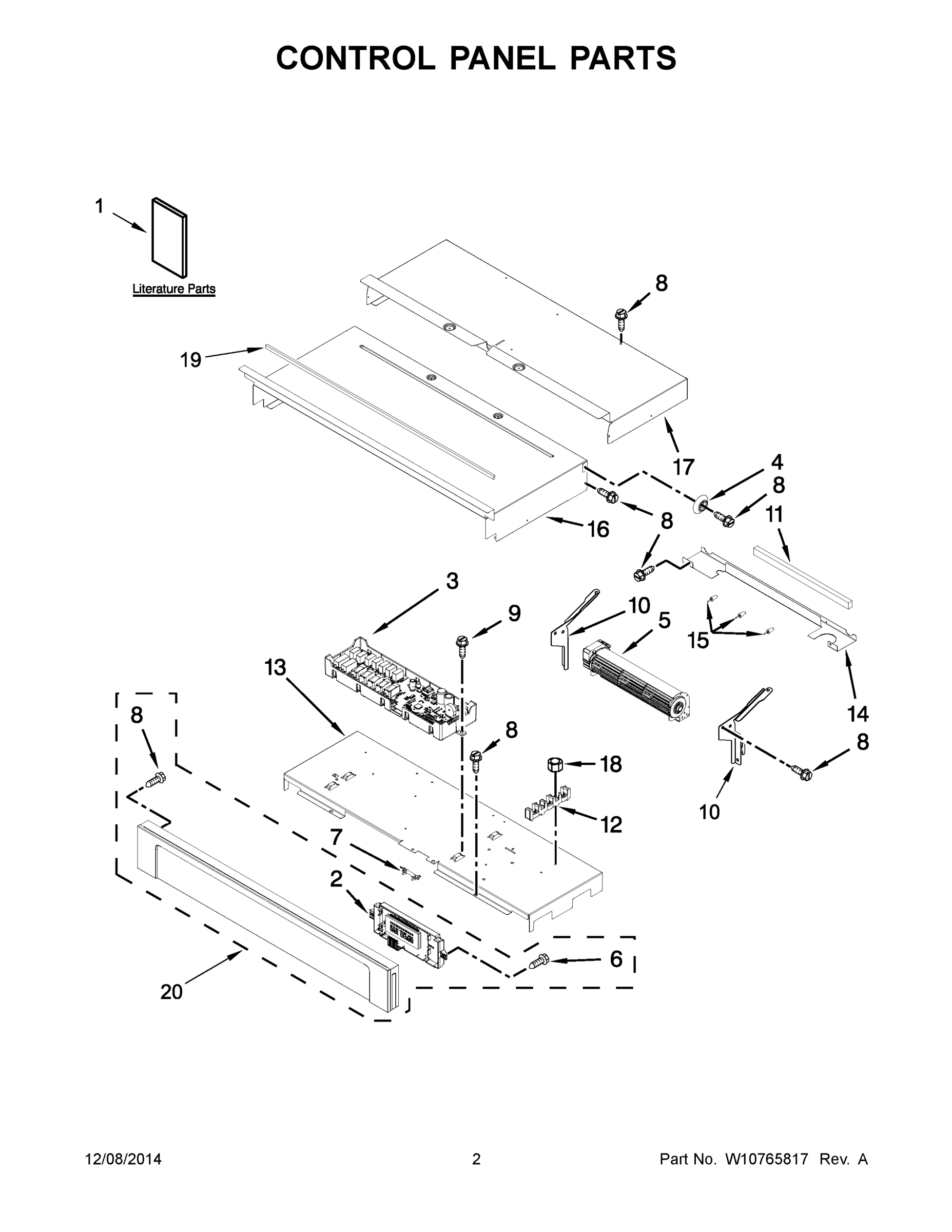02 - CONTROL PANEL PARTS